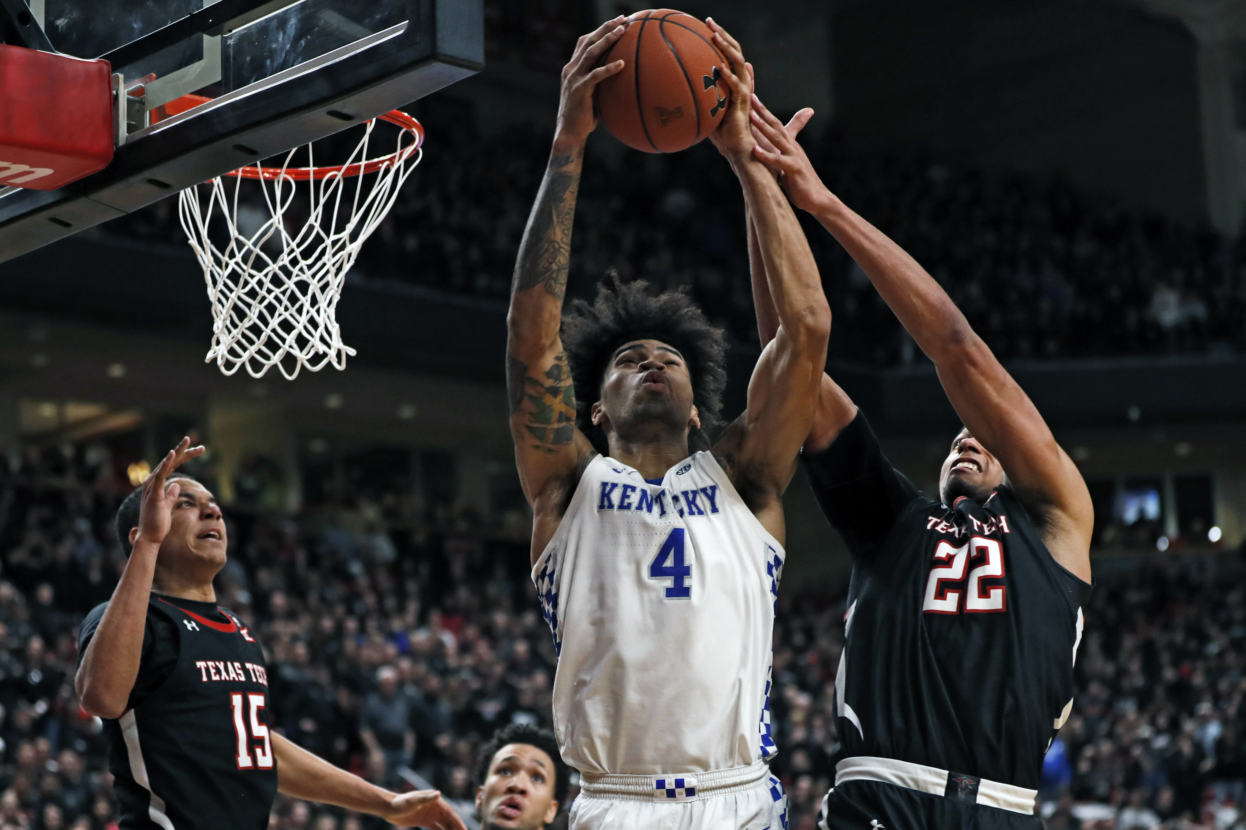 Kentucky Texas Tech Basketball