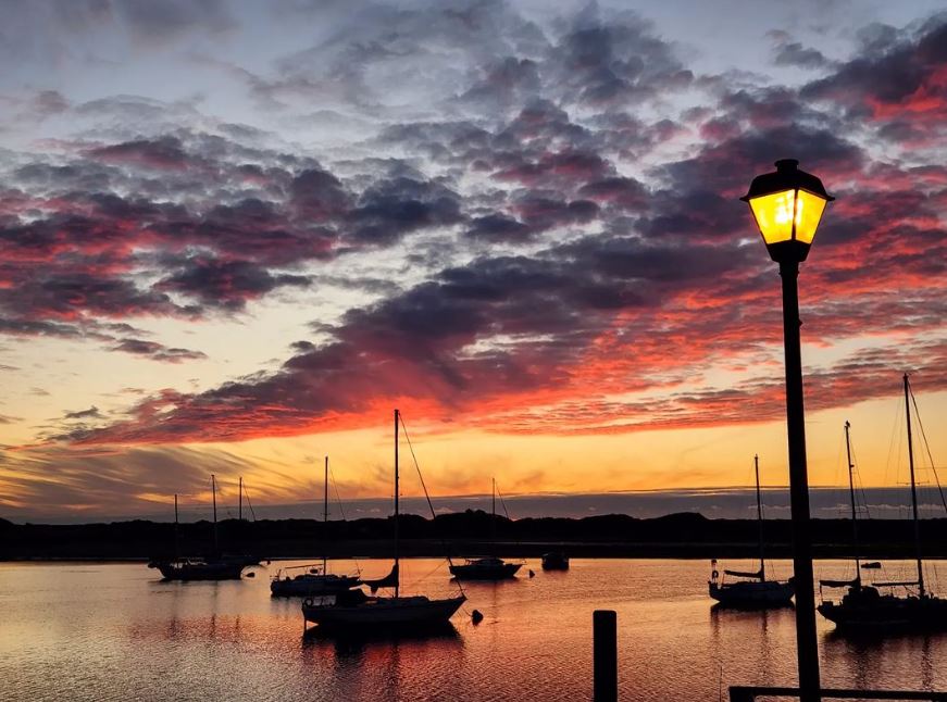 Sunset in Morro Bay 