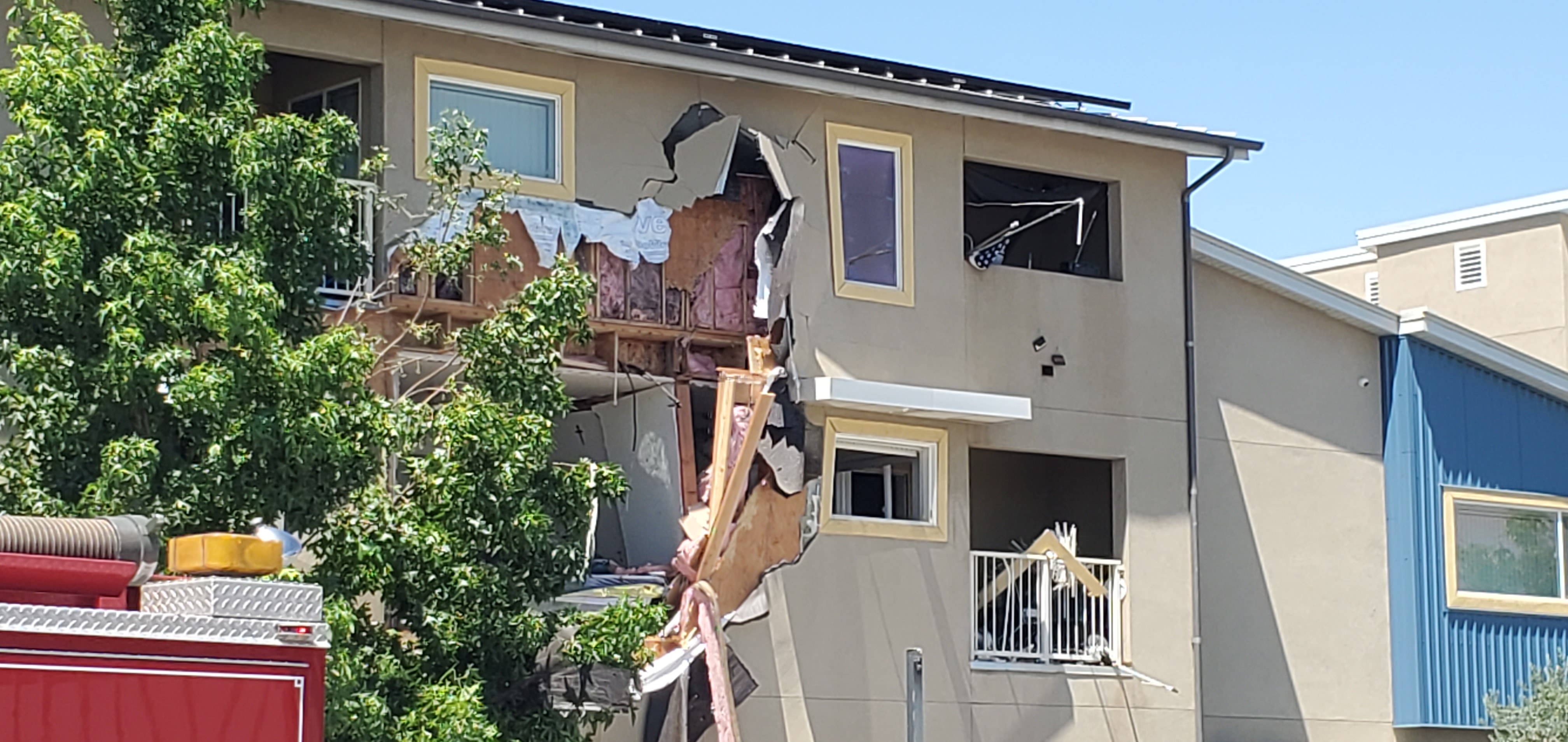 Explosion in Downtown Bakersfield Apartment, June 30, 2022