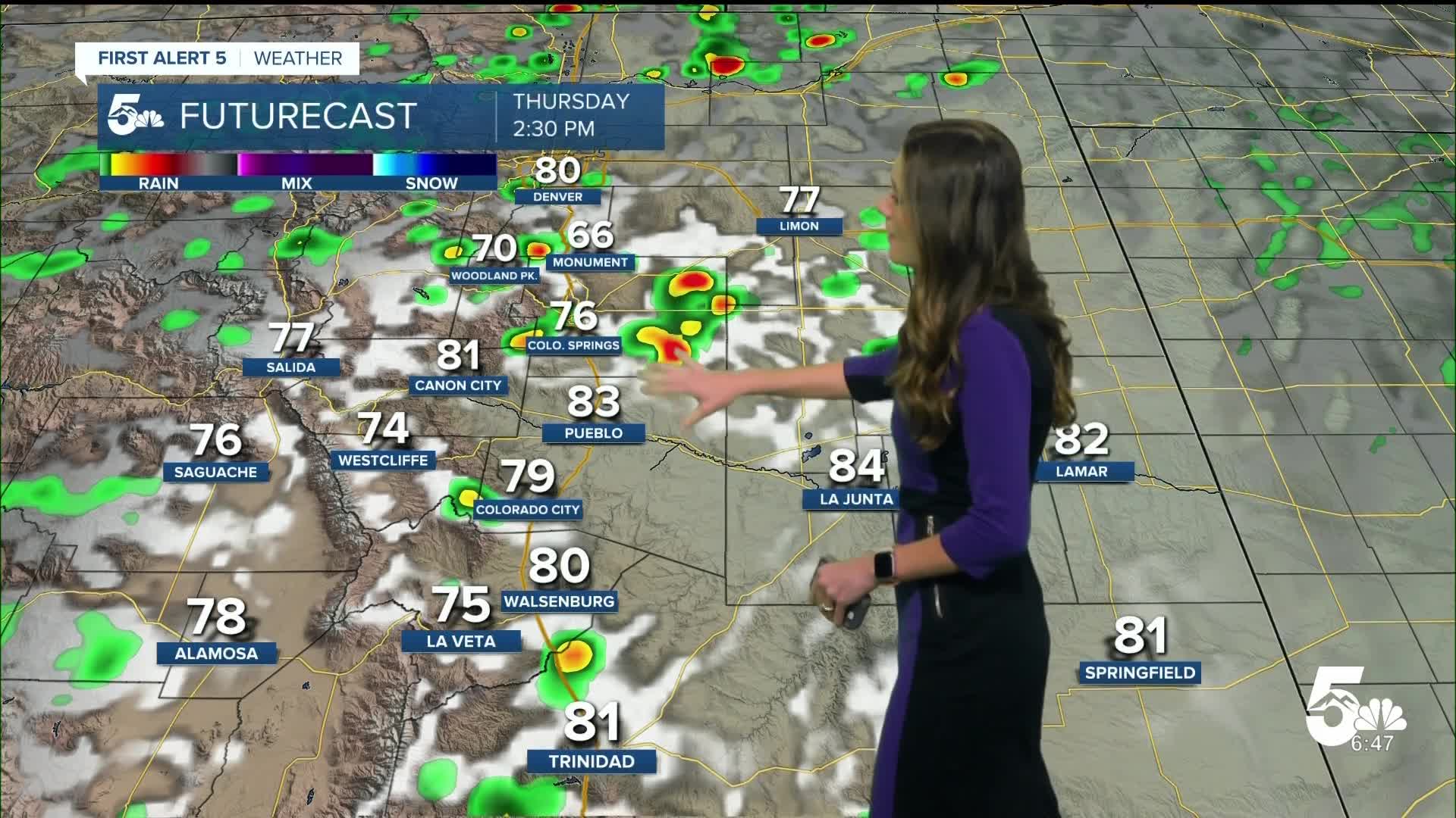 Spotty Storms