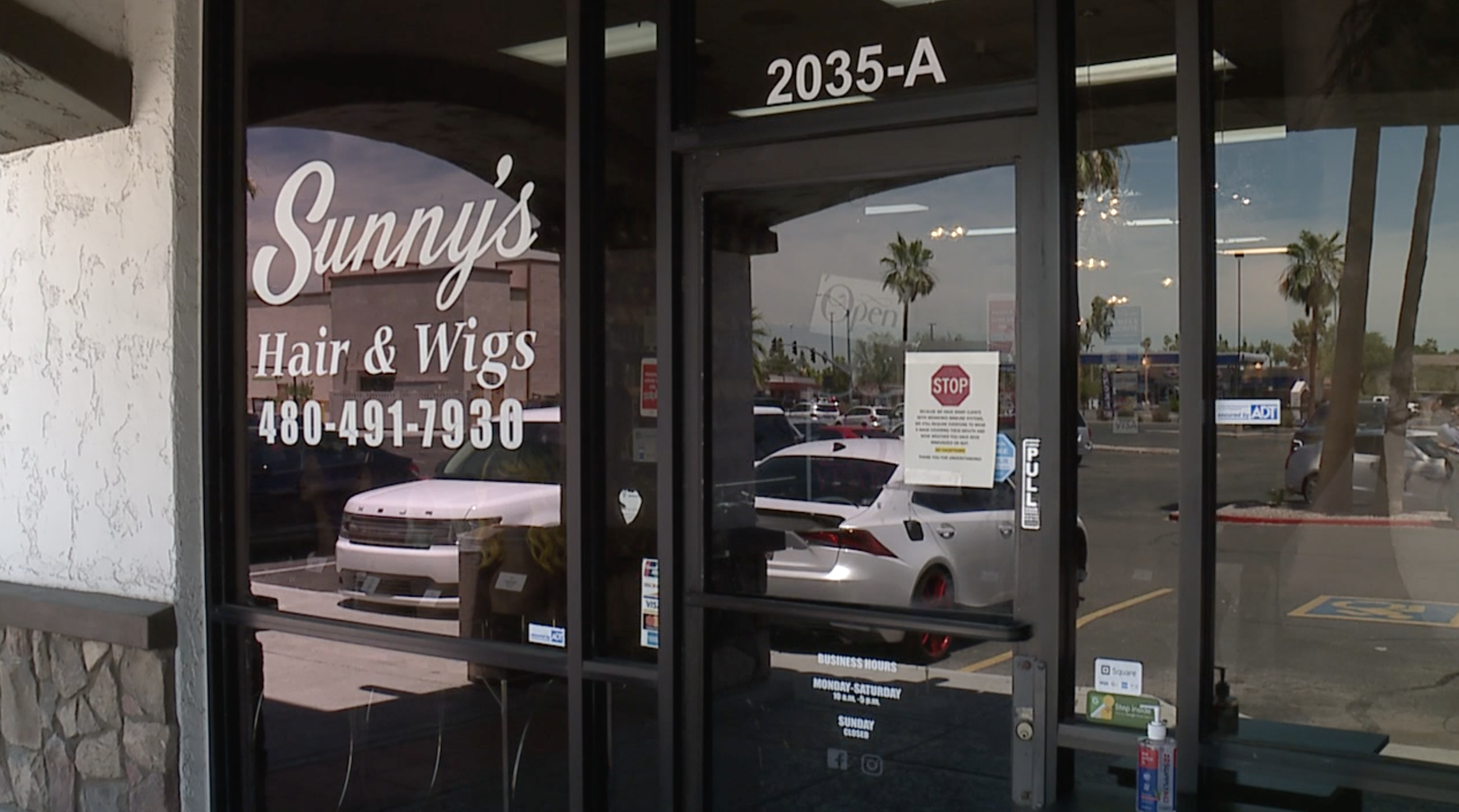 Sunny's hair and wigs