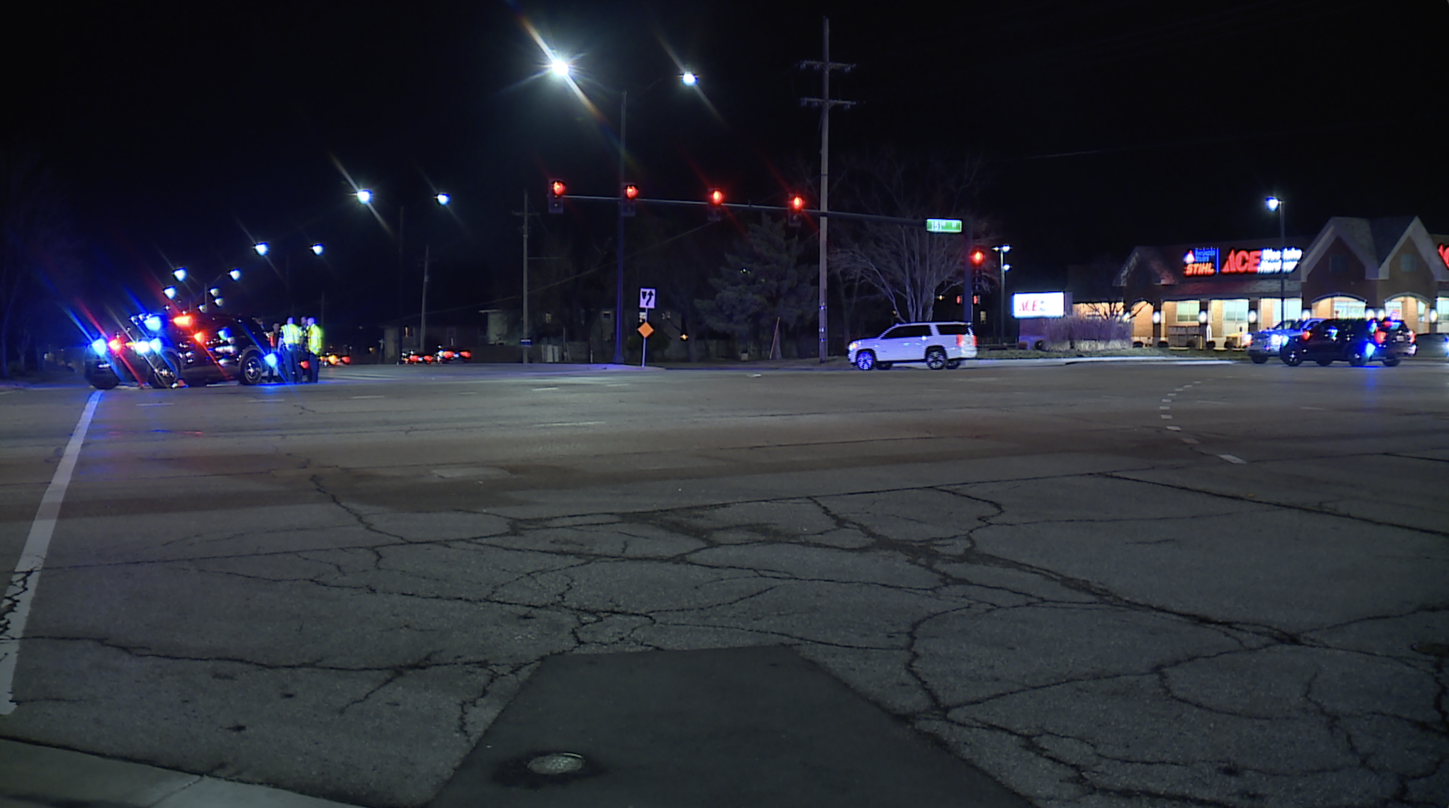 Olathe police: Pedestrian struck, killed by SUV at 151st, Black Bob