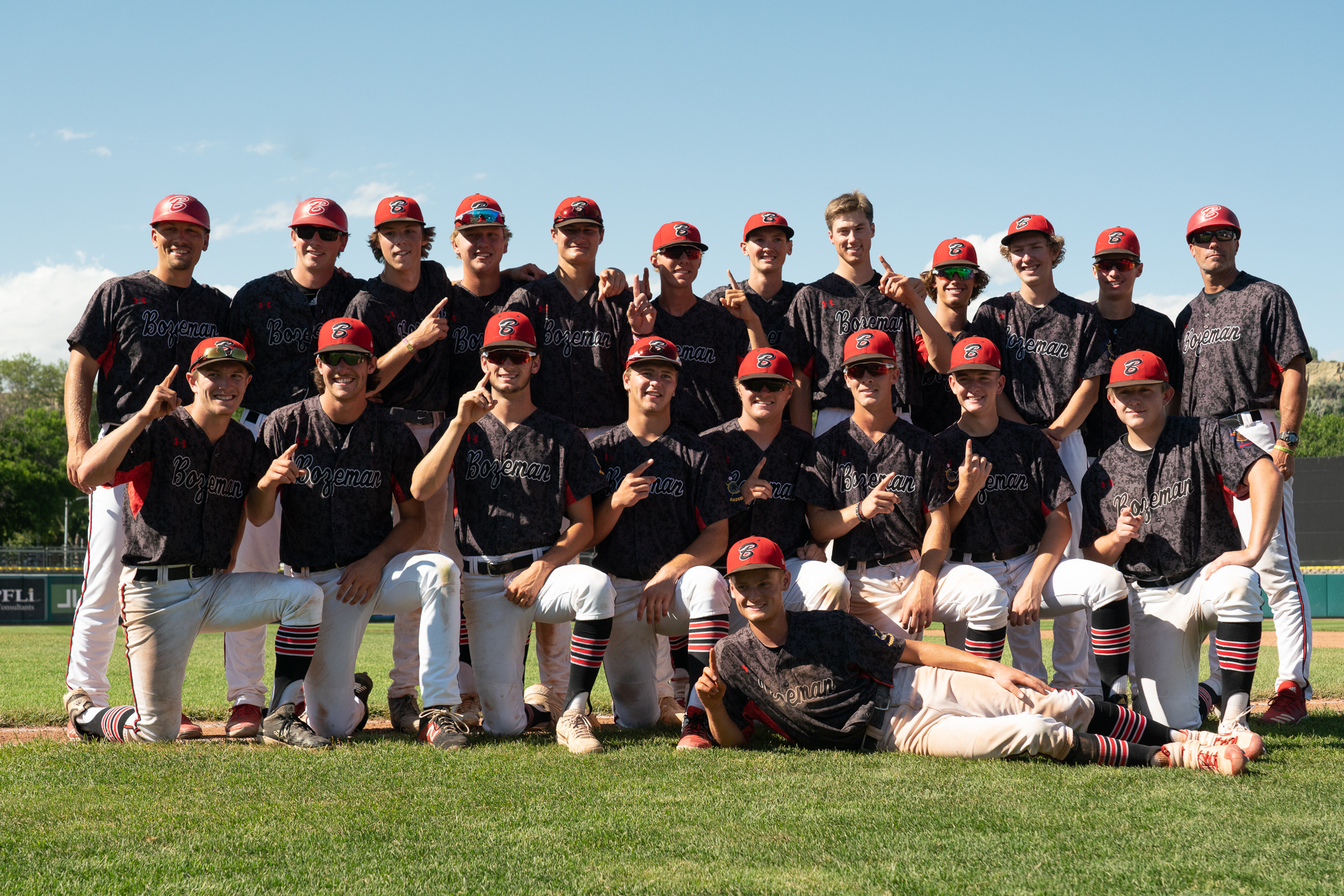 Class AA Montana Legion Baseball state championship -- Bozeman vs. Helena
