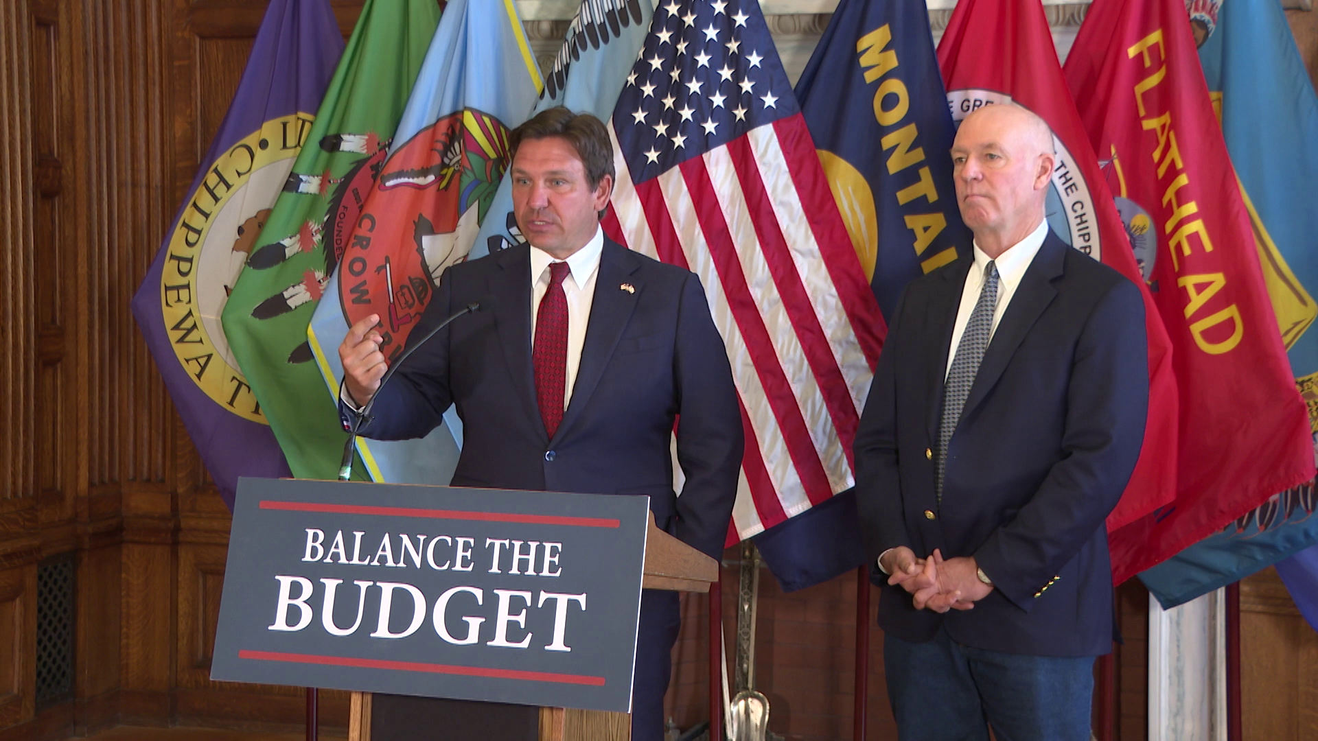 Gianforte and DeSantis advocate for balanced US budget