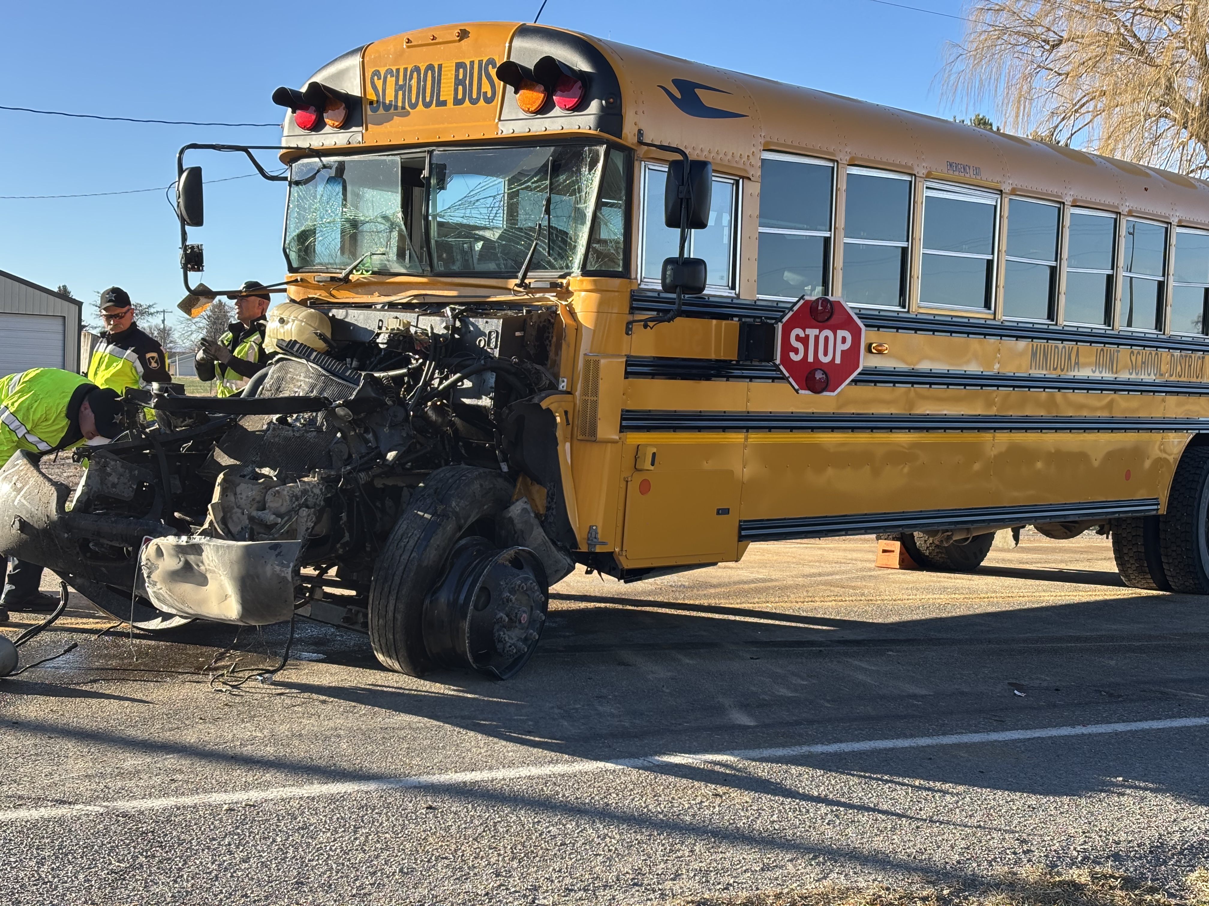 Minidoka school bus crash