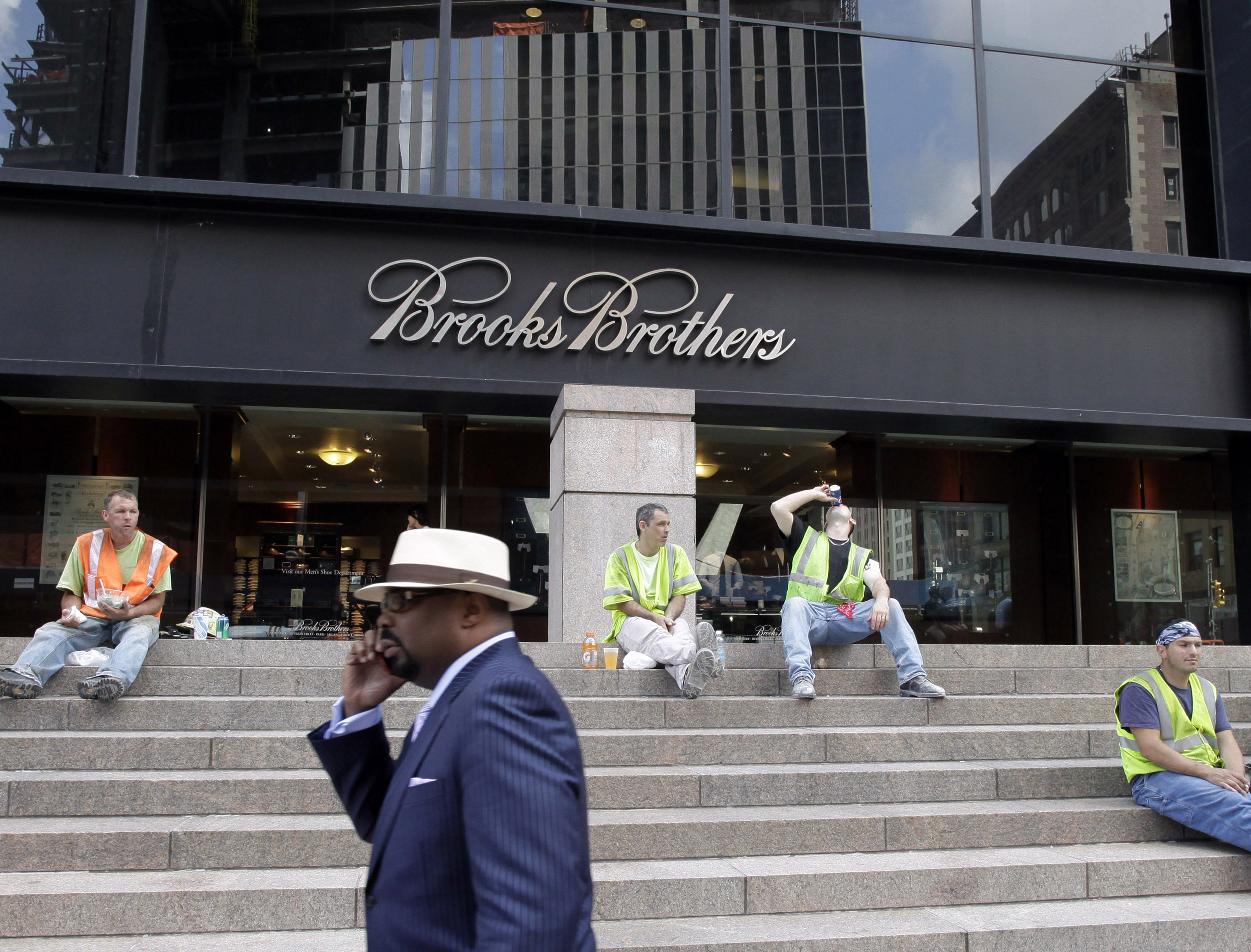 Famed clothier Brooks Brothers files for bankruptcy