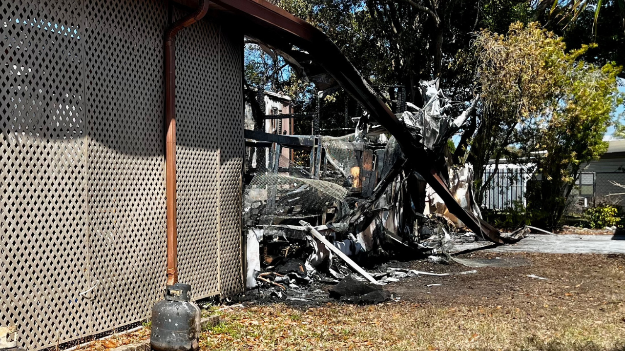 The Lakeland Fire Department said one person was found dead after a mobile home fire on Sunday evening. 