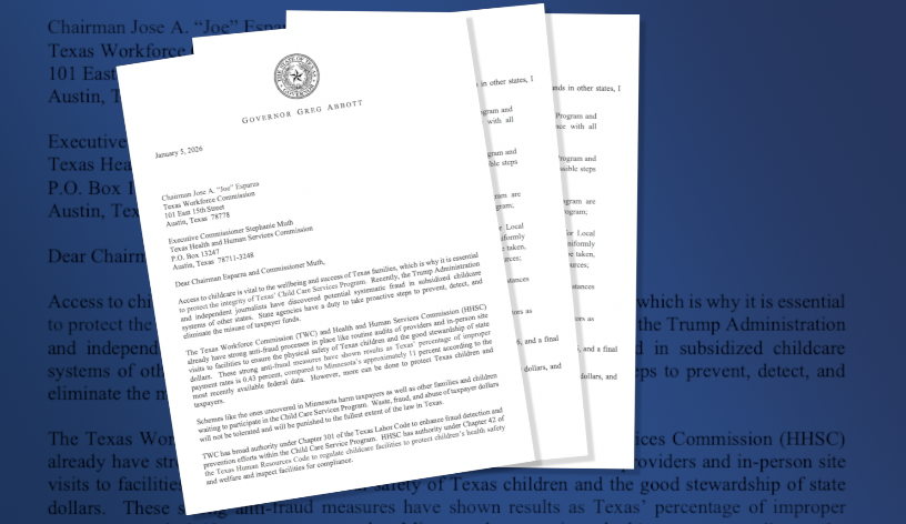 Child fraud investigation