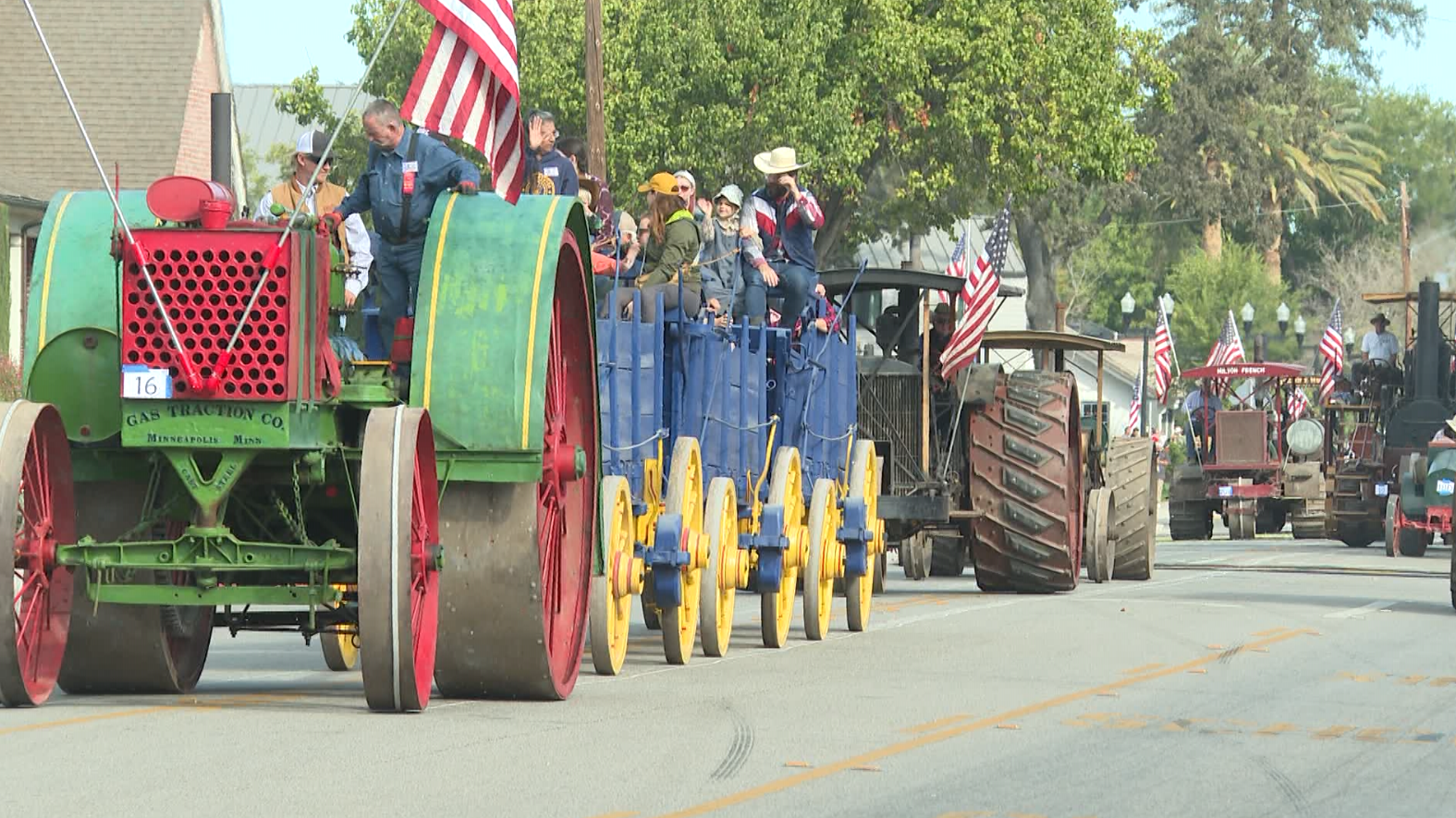 The Annual Pioneer Day Parade in Paso Robles attracted crowds for its 91st celebration.  