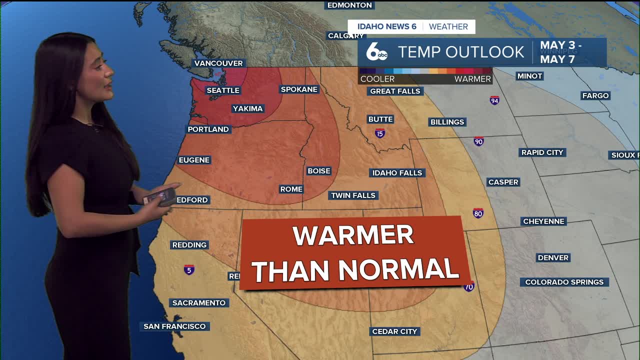 Warming trend into the weekend 