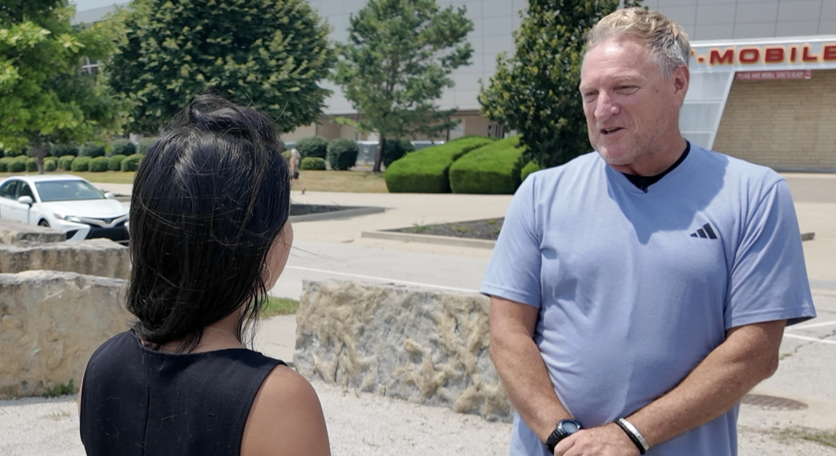 David Winslow -  Hoping to be a volunteer during the World Cup