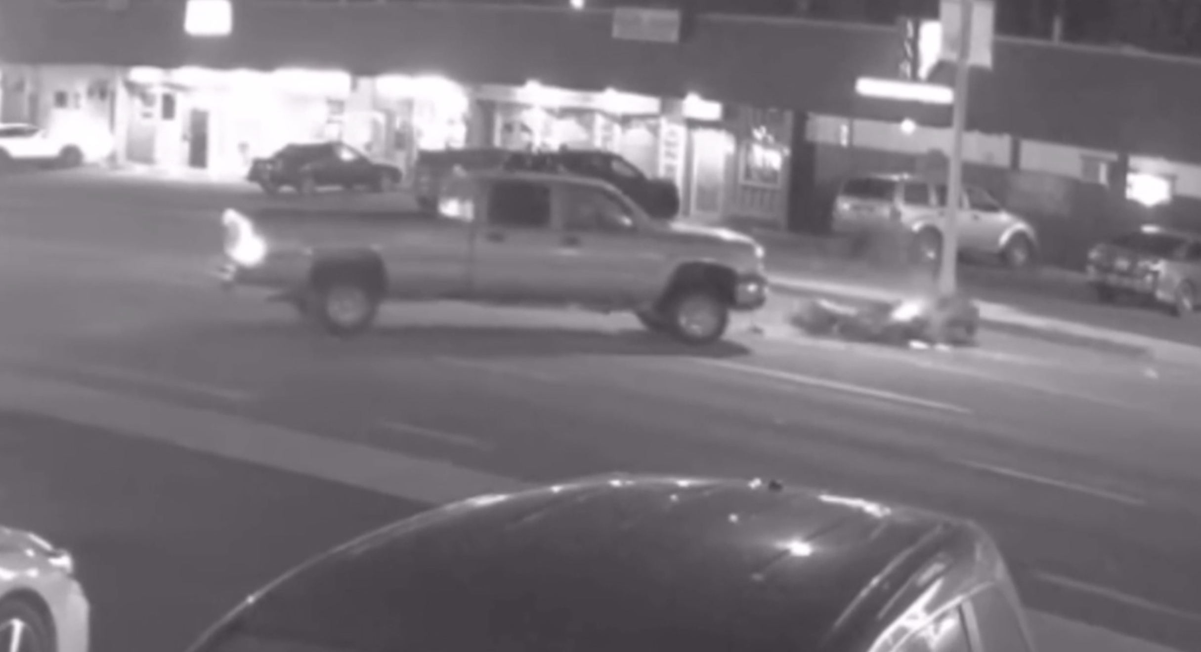 Caught on video: hit-and-run crash in Spring Valley injures motorcyclist