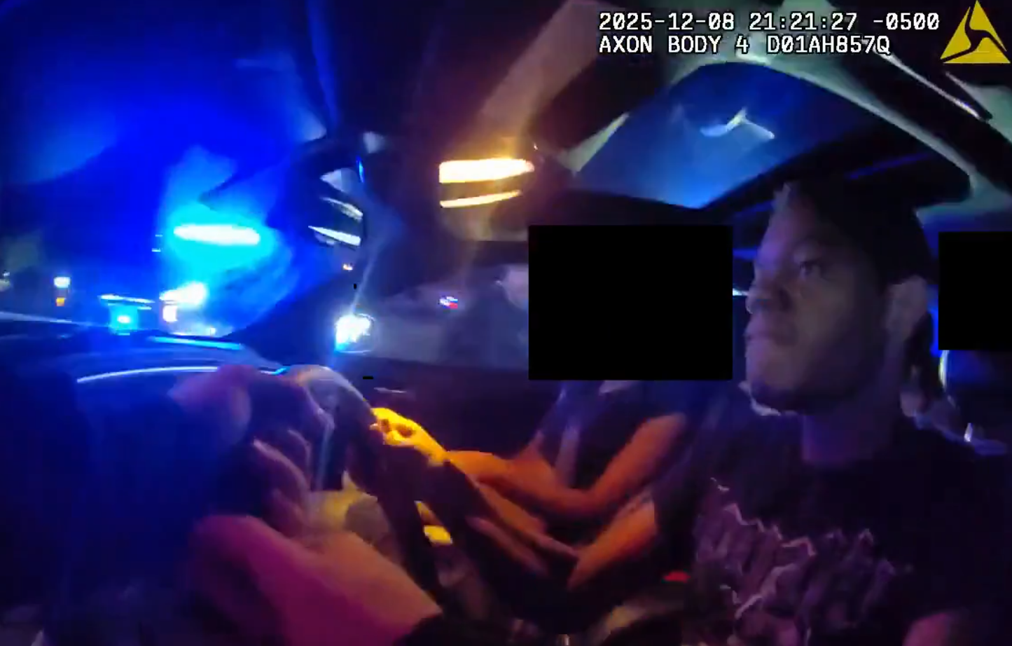 Newtown Traffic Stop Officer Dragged Body Camera