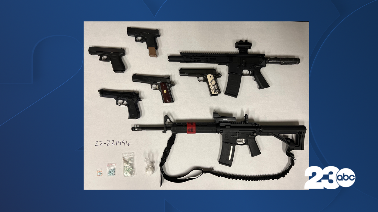 Illegal Guns Seized, Bakersfield