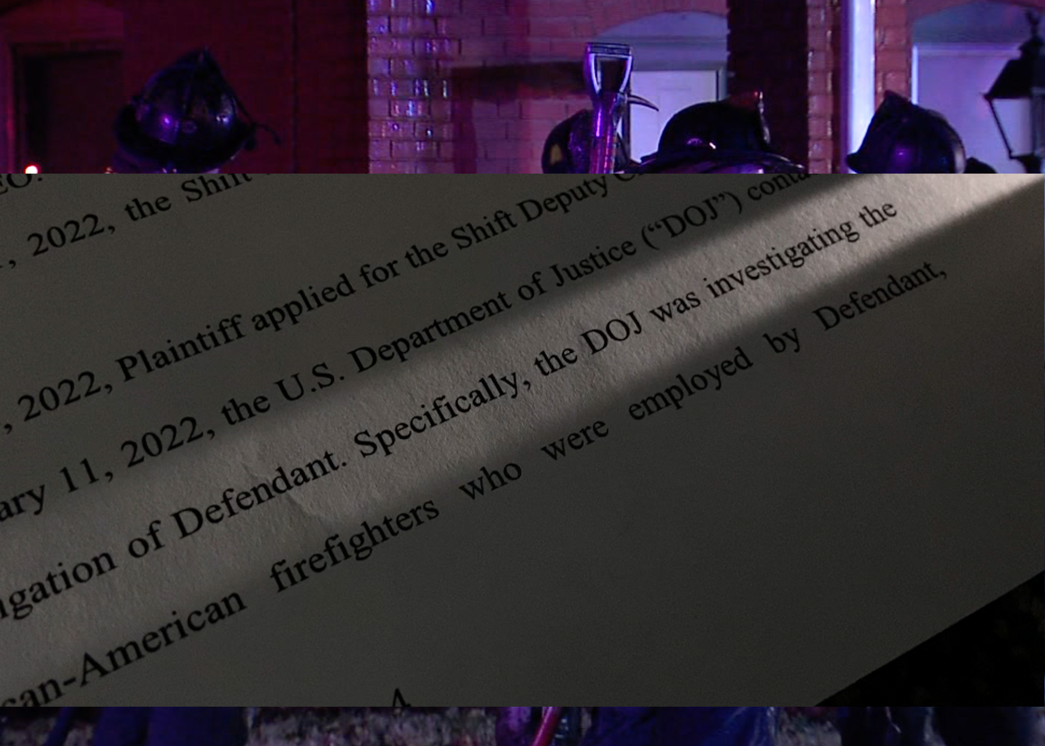 KCFD lawsuit and DOJ Investigation