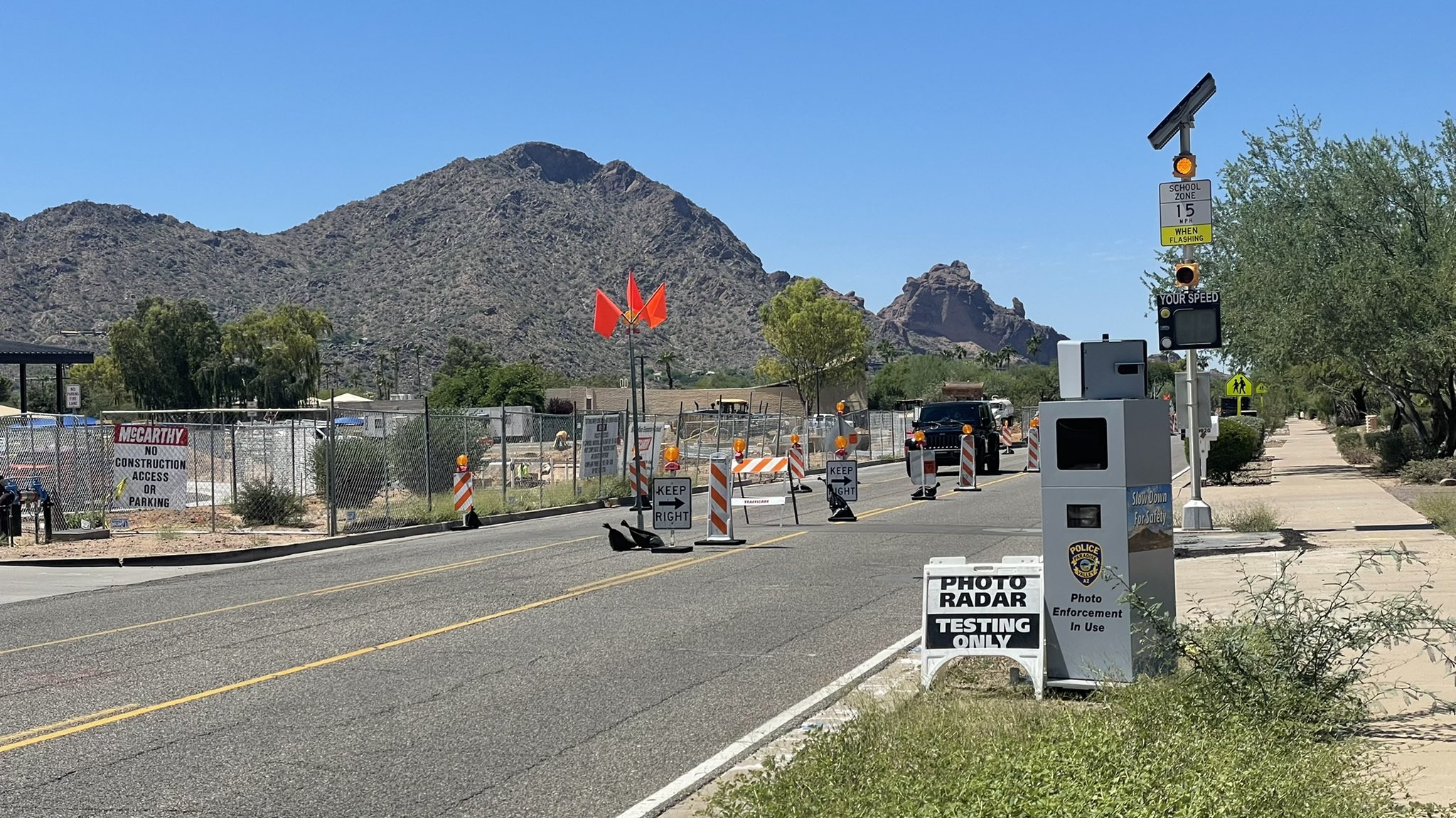 Paradise Valley Police cracking down on speeding in school zones