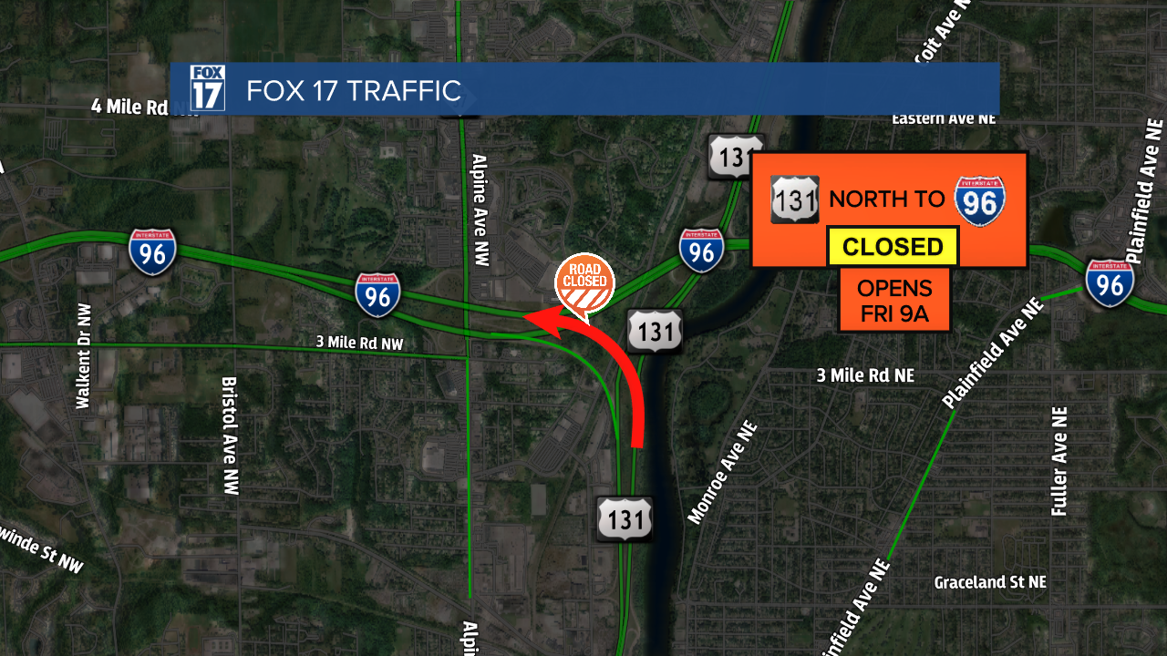 Map 131 NB ramp open Fri.png