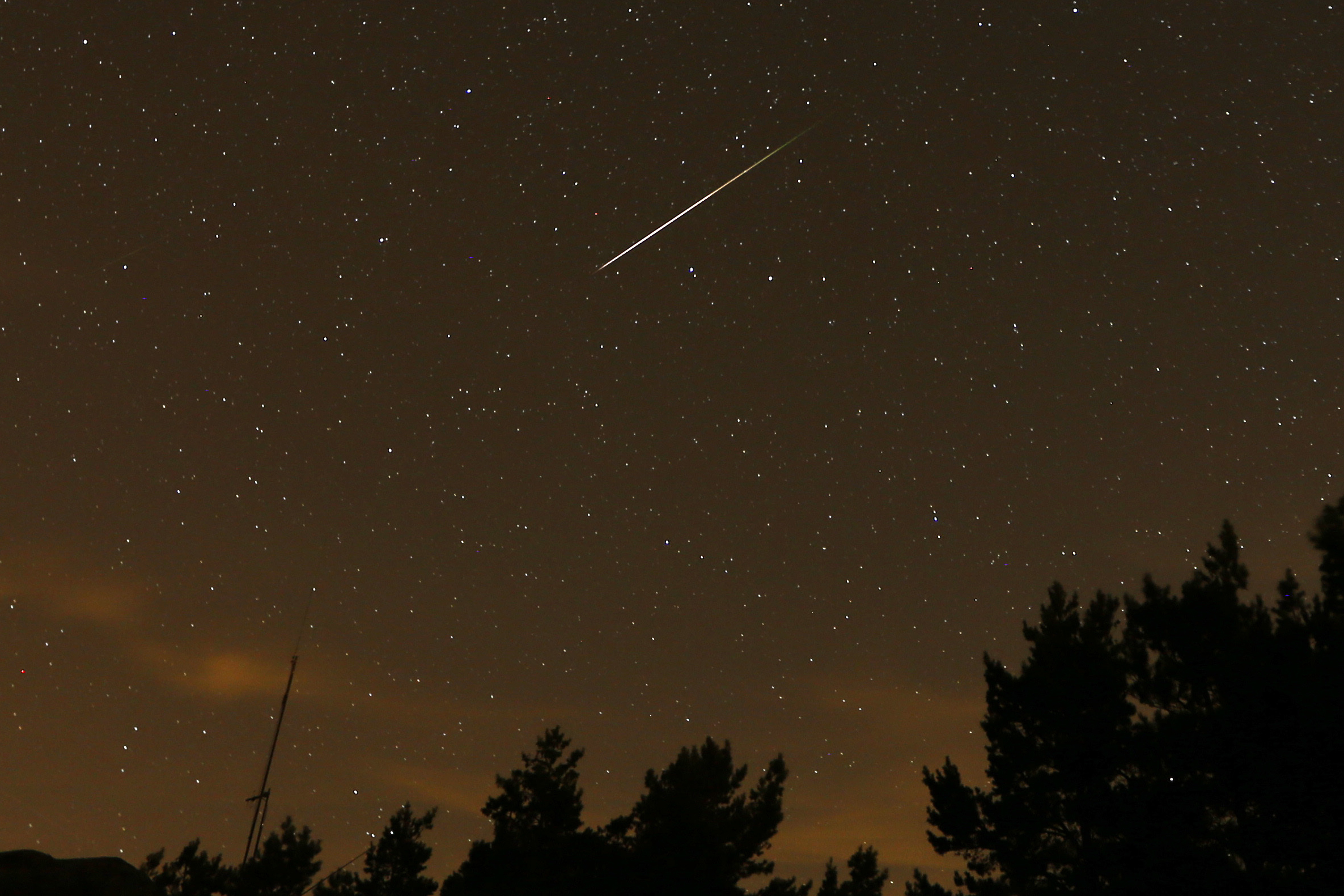 Perseid meteor shower