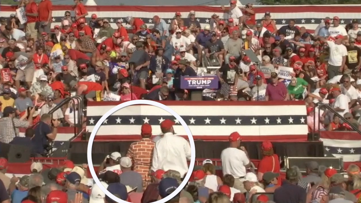 Brick Suit man from San Diego at Trump rally, assassination attempt