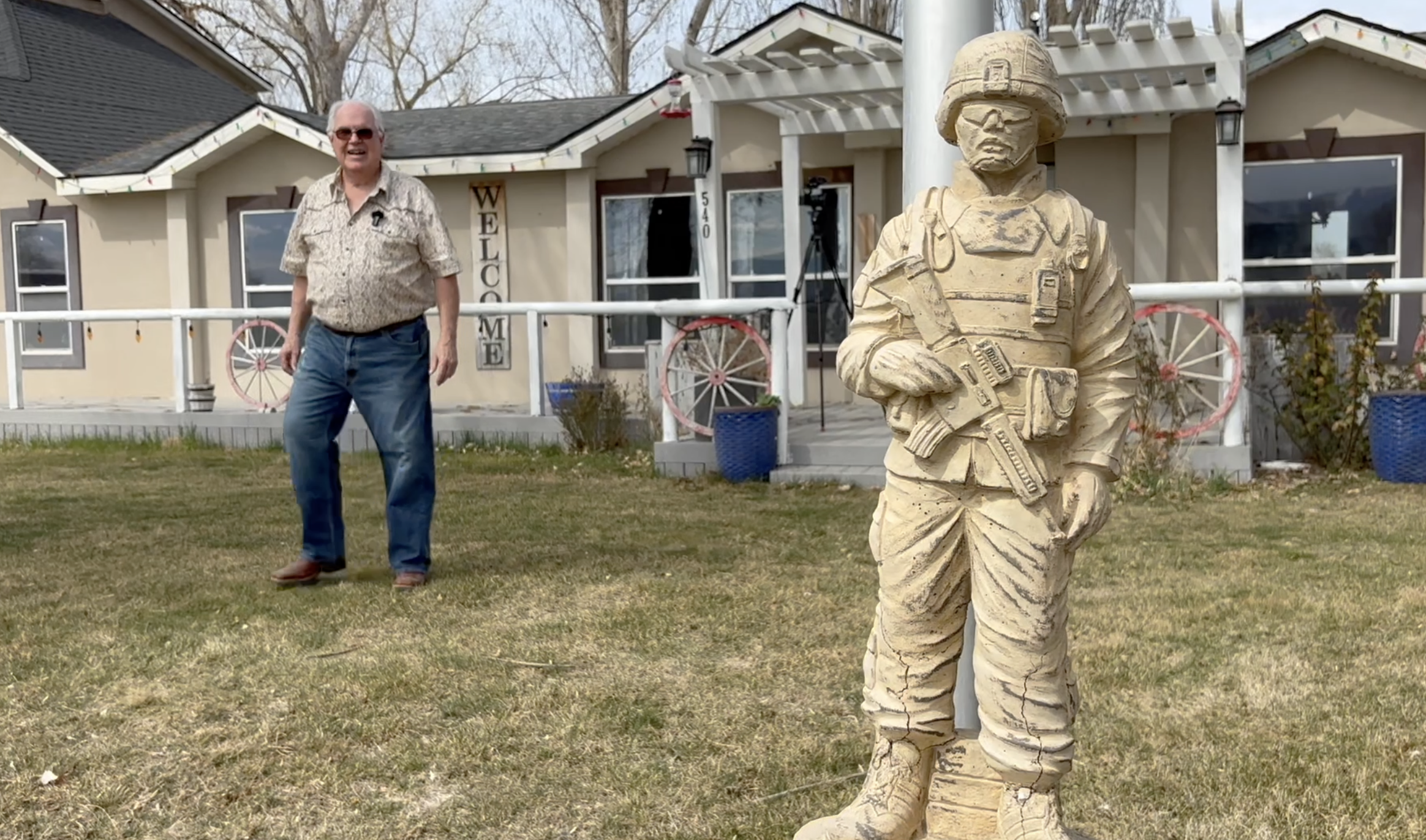 Veteran fights to keep his home
