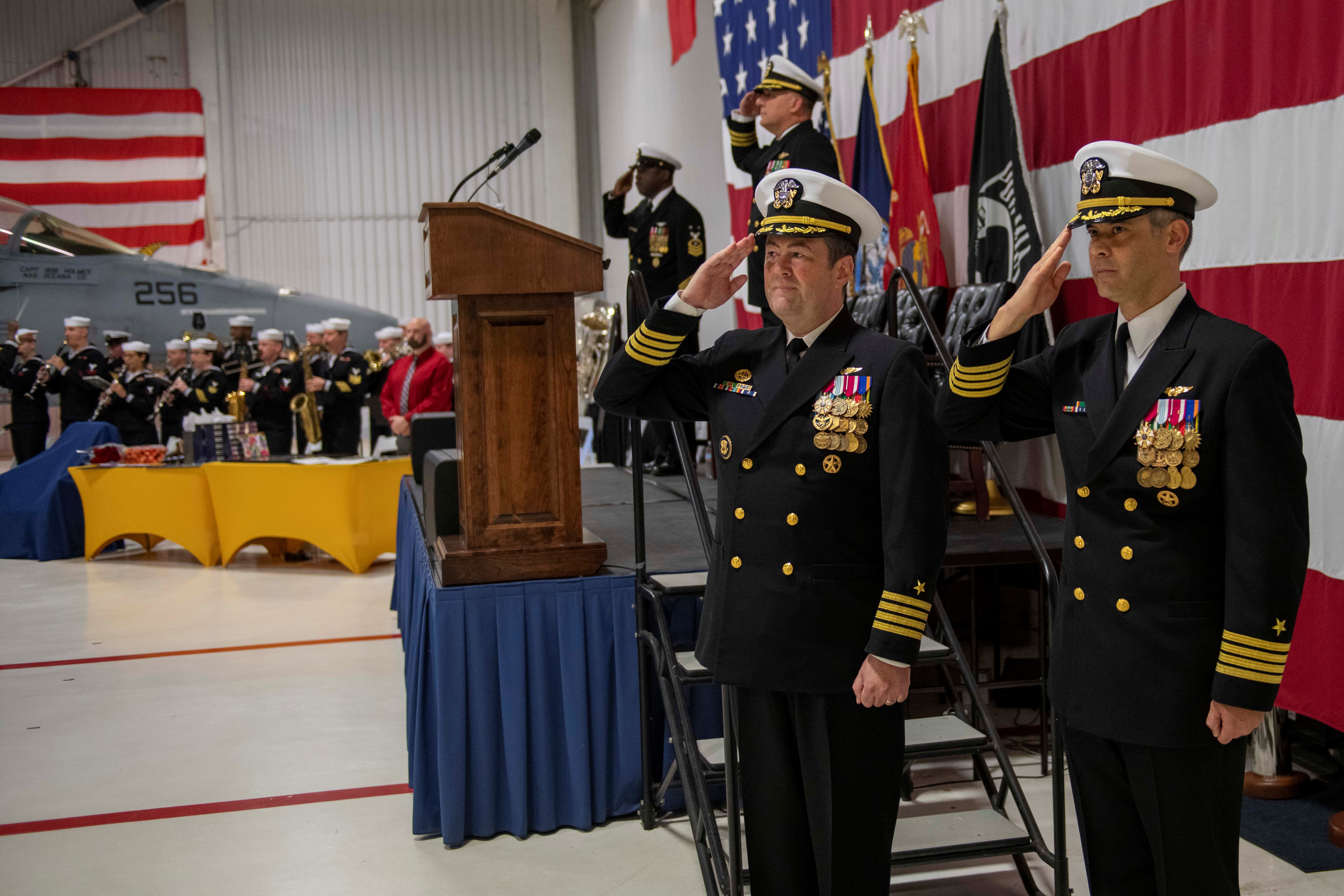 NAS Oceana conducts Change of Command on Feb. 24, 2023.
