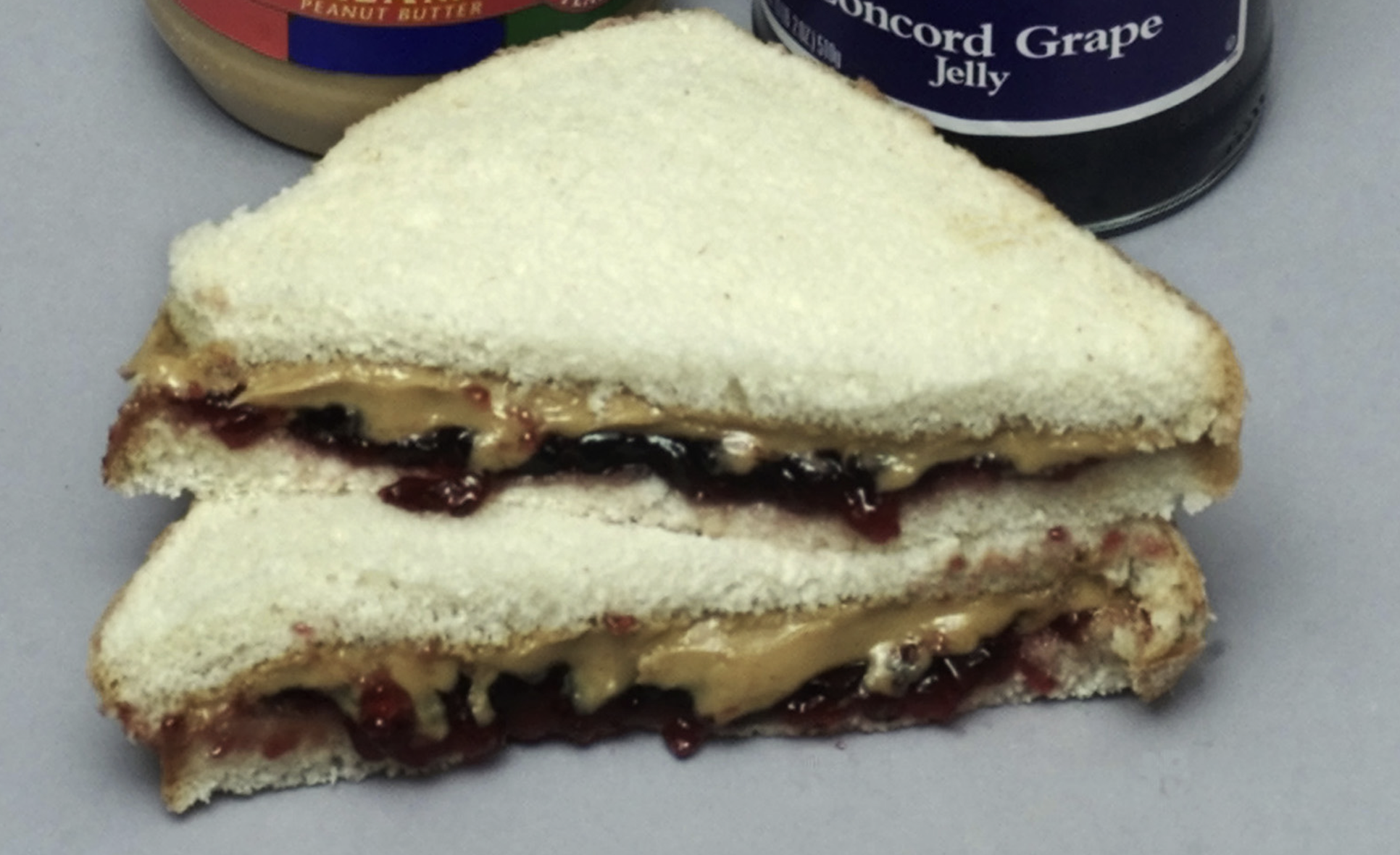 peanut butter and jelly sandwich AP