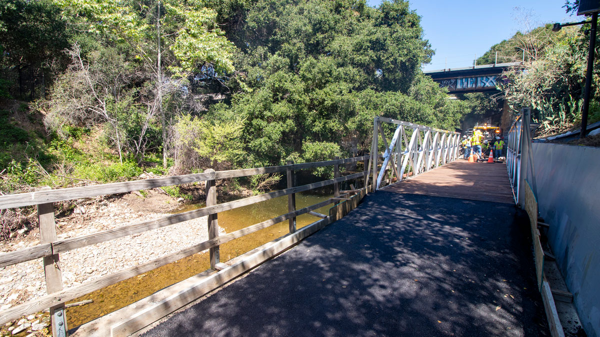 Maria Ygnacio's Bike Path Reopens