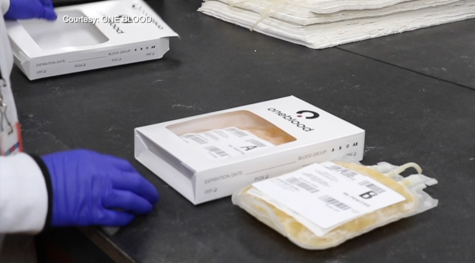 OneBlood COVID-19 treatment