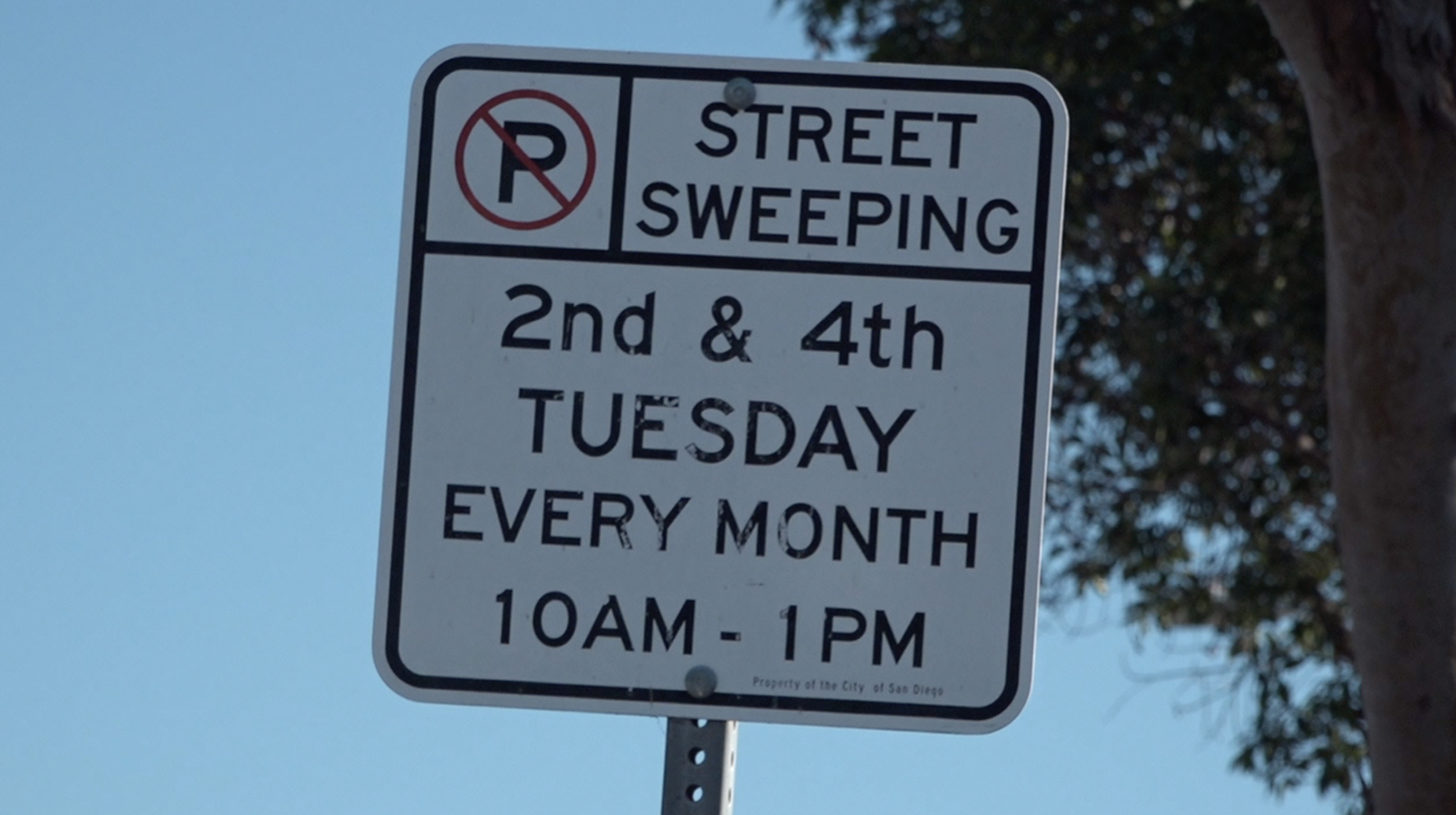 street sweeping