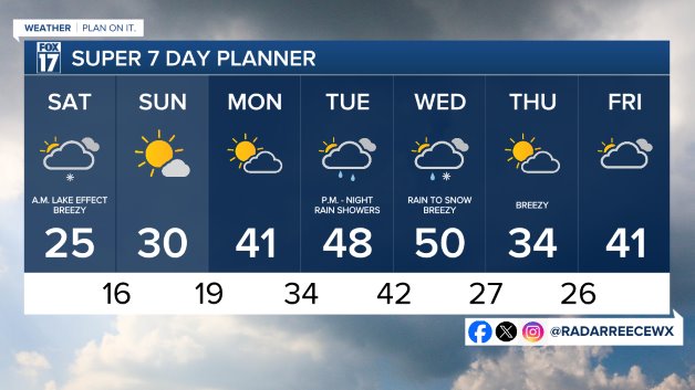 7 DAY FORECAST
