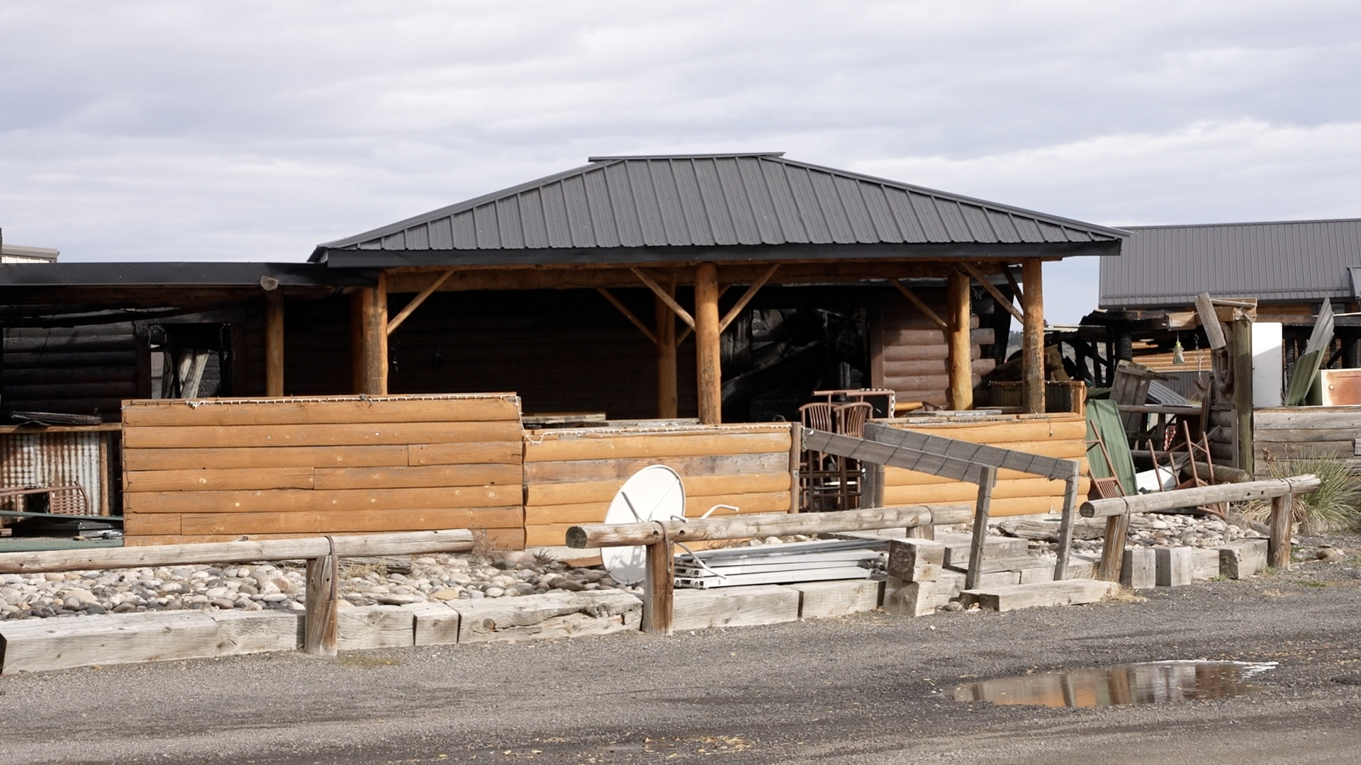 Investigation continues after fire at Feedlot Steakhouse