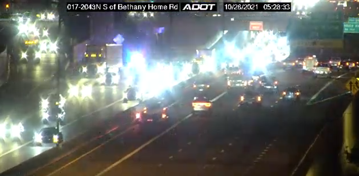 I-17 Bethany Home crash