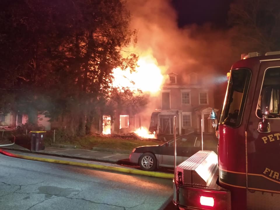 Harrison Street fire