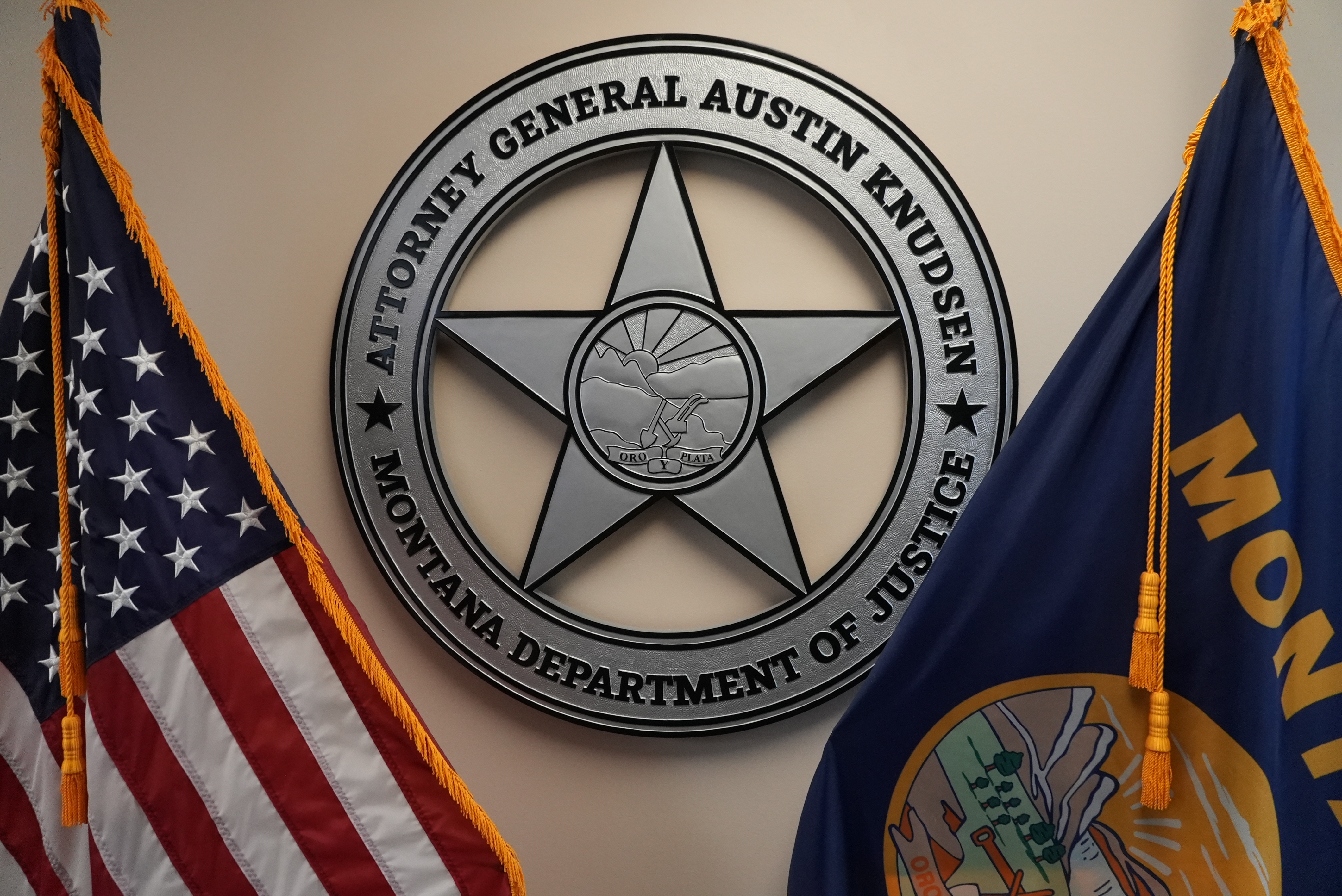 Attorney General's Office Sign