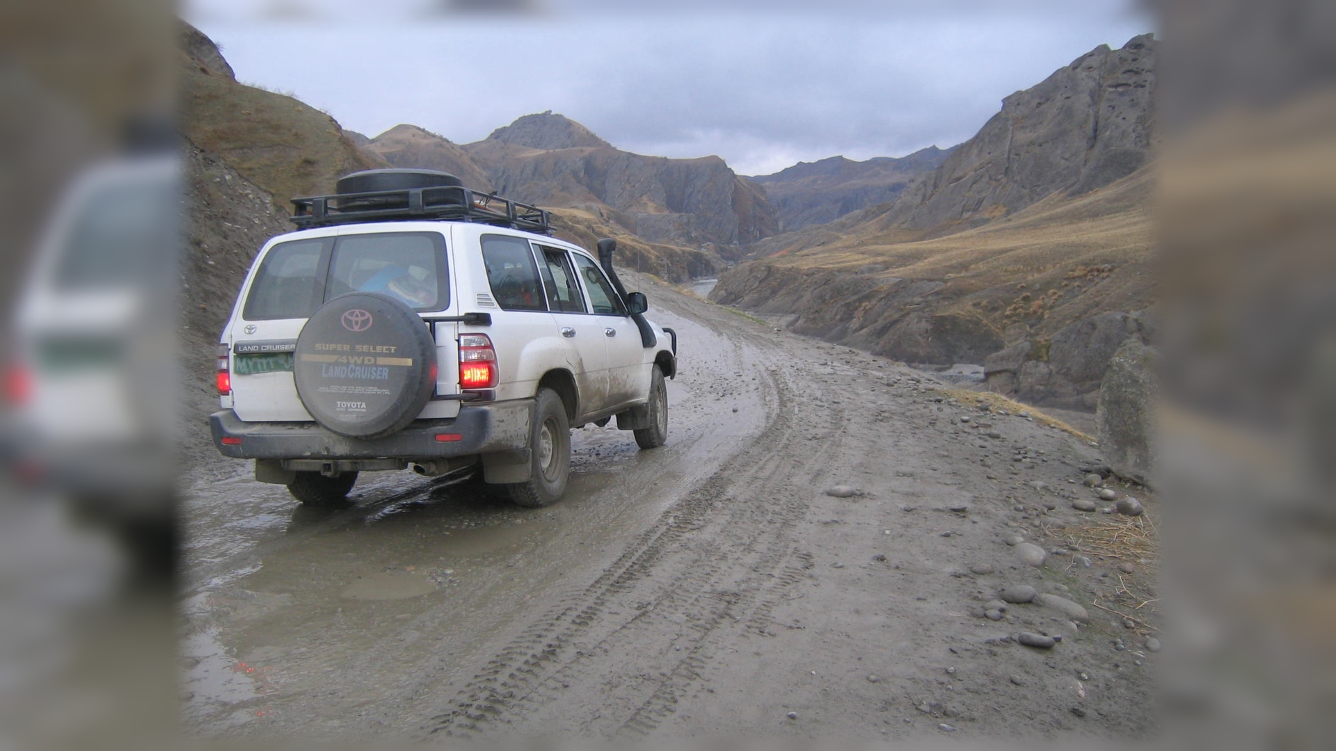 Mike Schwartz's Land Cruiser in Afghanistan 