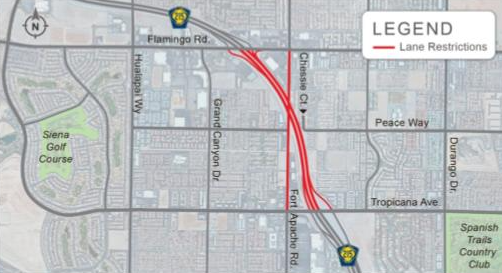 Motorists Advised of Peace Way Project Area Traffic Impacts June 1 through June 6 Due to Construction Work