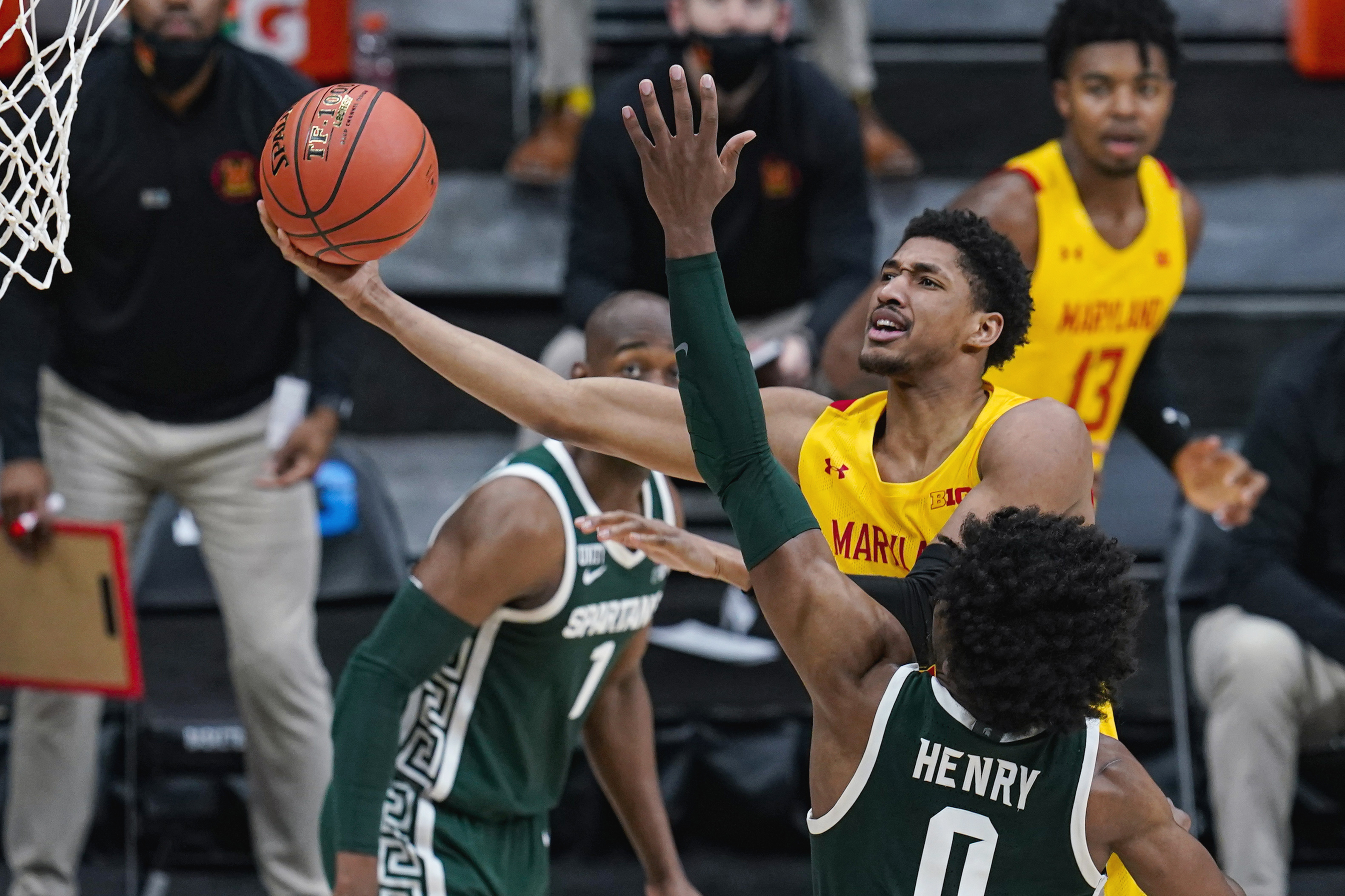 Aaron Henry, Aaron Wiggins Big Ten Tournament
