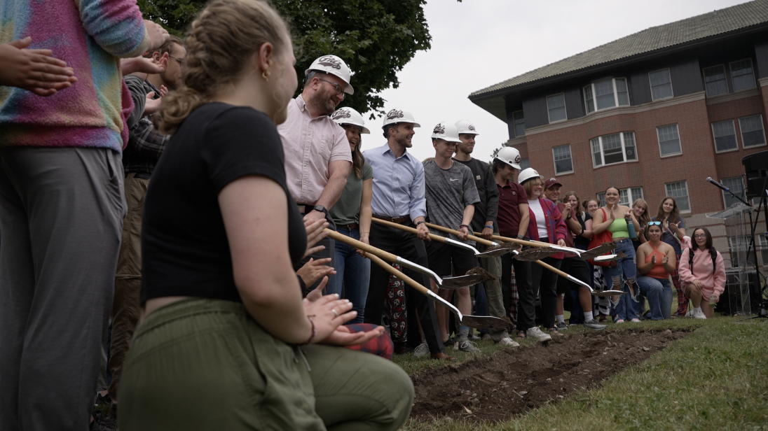 University of Montana New Dorm Groundbreaking