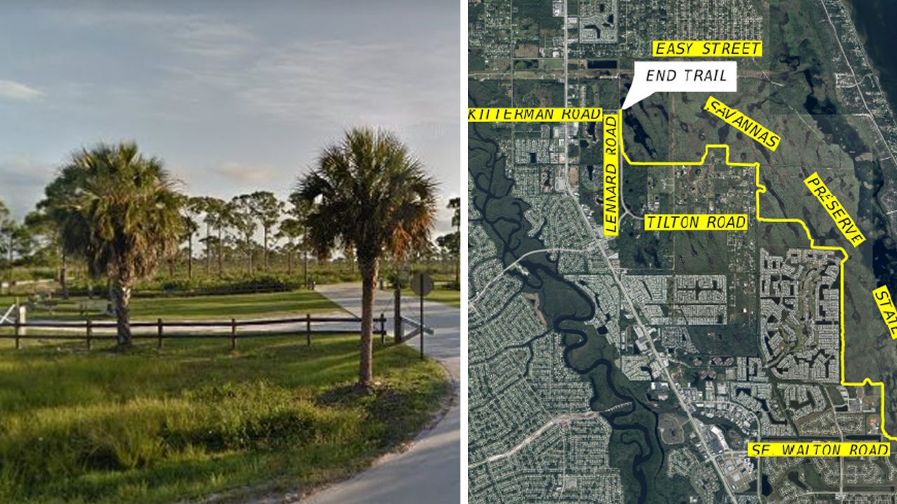 New design for a multi-use trail at Savannas Preserve State Park in St. Lucie County