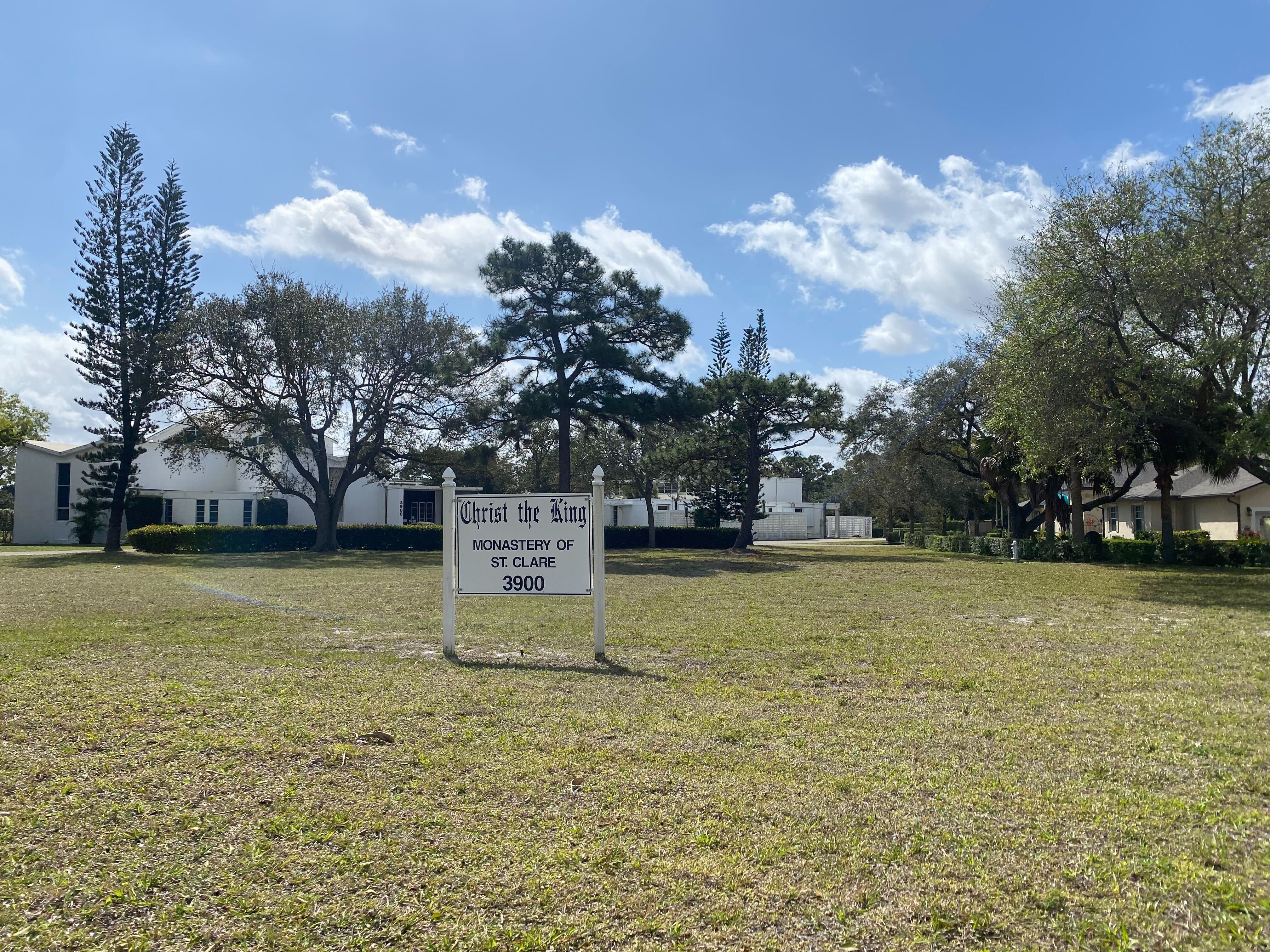 Christ the King Monastery of St. Clare property in Delray Beach, pictured here in 2022, sold to Toll Brothers