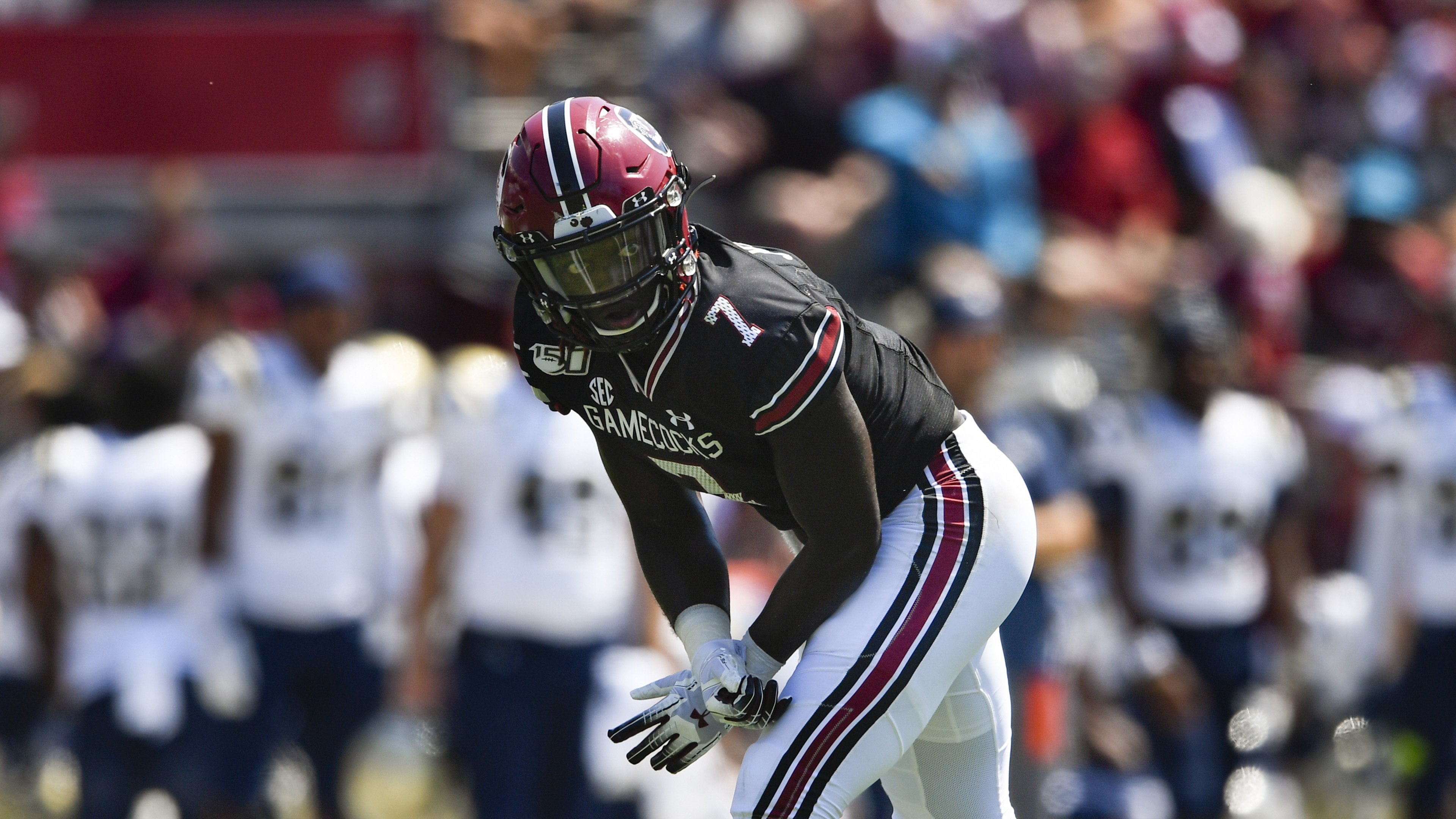 South Carolina Gamecocks defensive back Jammie Robinson in 2019