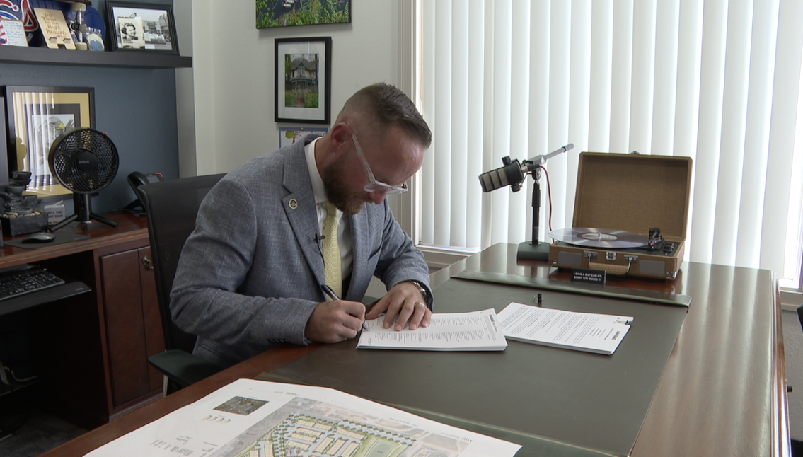 Escondido Mayor Dane White was formerly homeless and is now voting on measures to help people who struggled like he once did. 