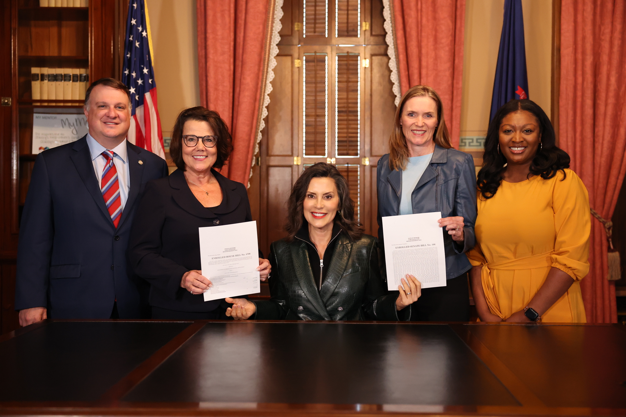 Gov. Gretchen Whitmer signs budget bill into law