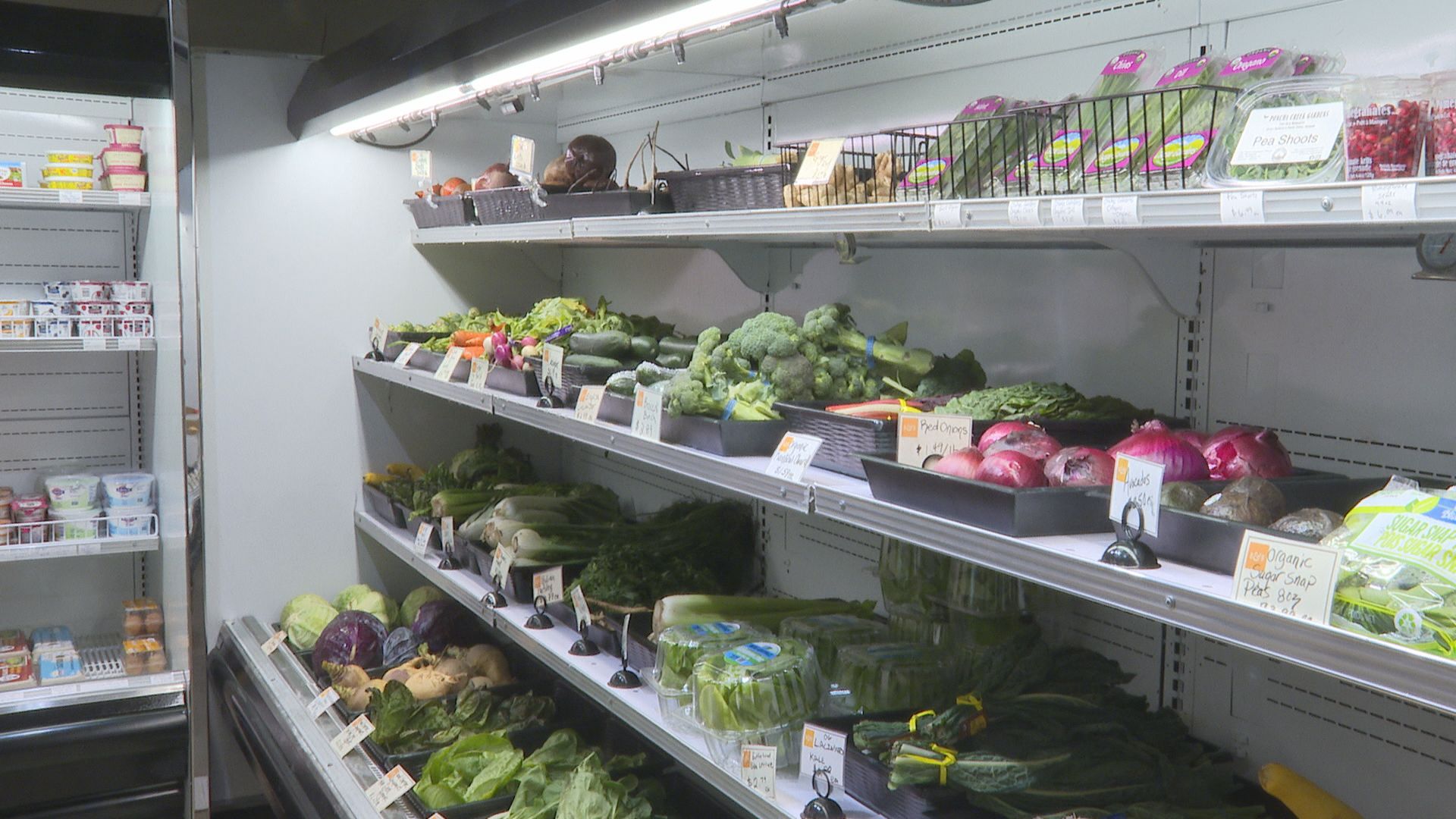 Grocery store produce