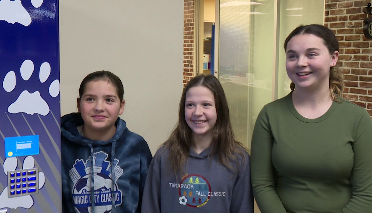 Kaylee Hammond, Elizabeth O'Leary, and Raelin Keggi