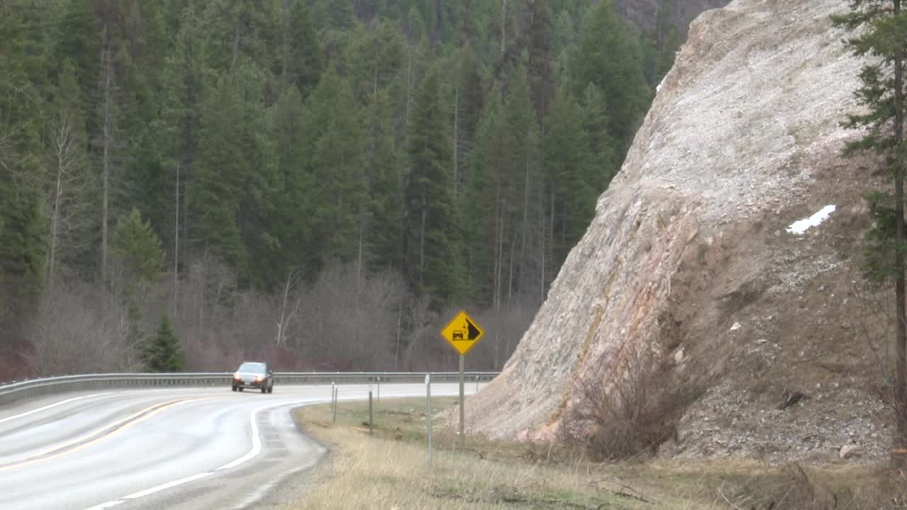 Highway 2 rockfall mitigation