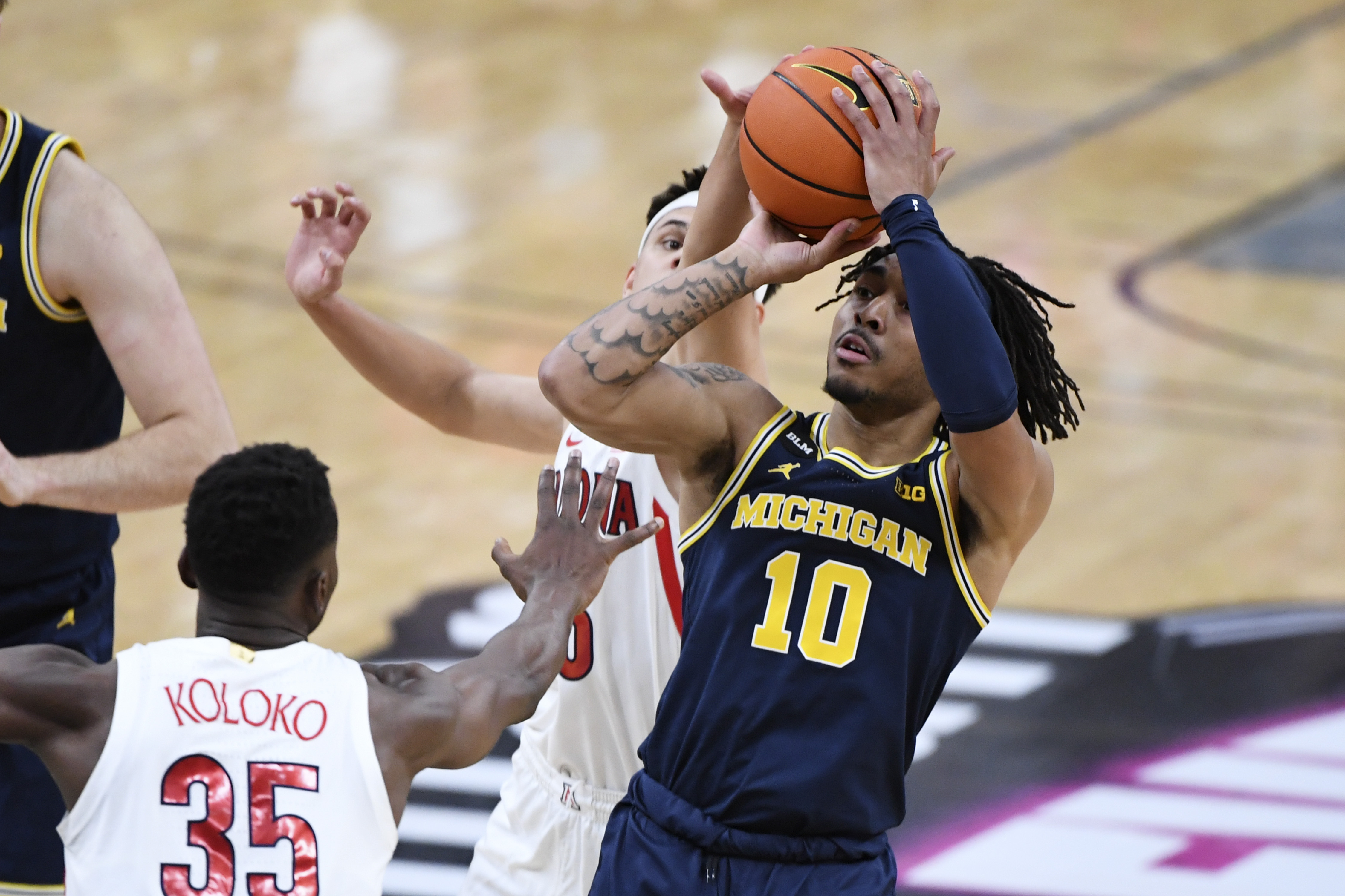 Michigan Arizona Basketball