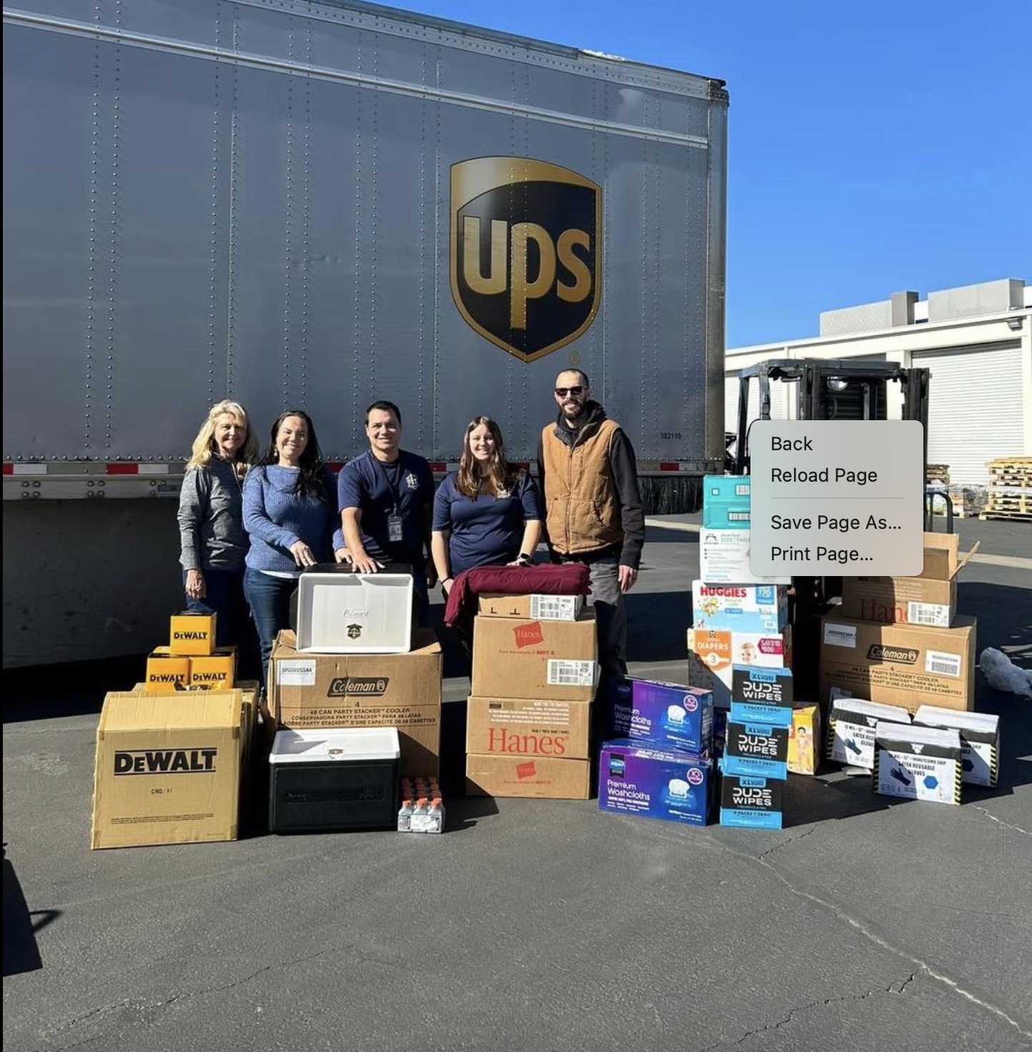 United Cajun Navy, UPS Foundation, The Dream Center 