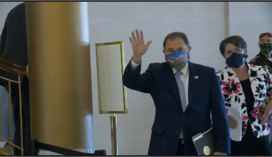 Governor Gary Herbert Face mask