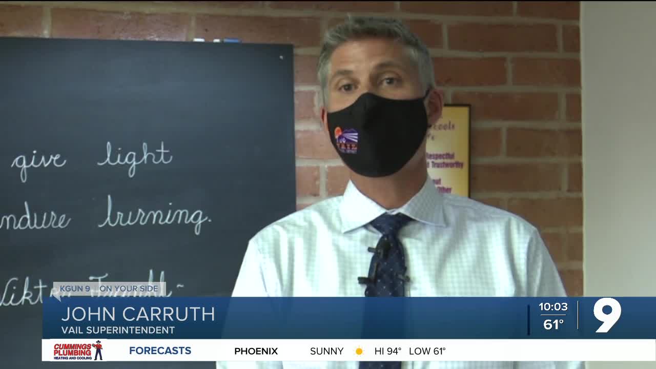 The Vail School District is disputing claims from a group calling itself "Freedom Fighters Group" that they replaced the school board.
